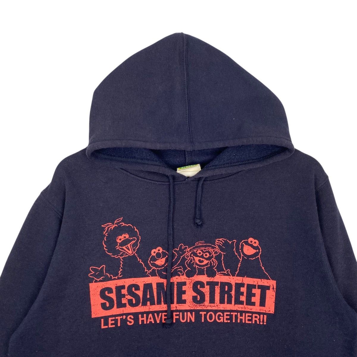 Vintage Vintage Sesame Street Hoodie Sweater Blue/Red Pullove Size M Size US M / EU 48-50 / 2 - 4 Thumbnail