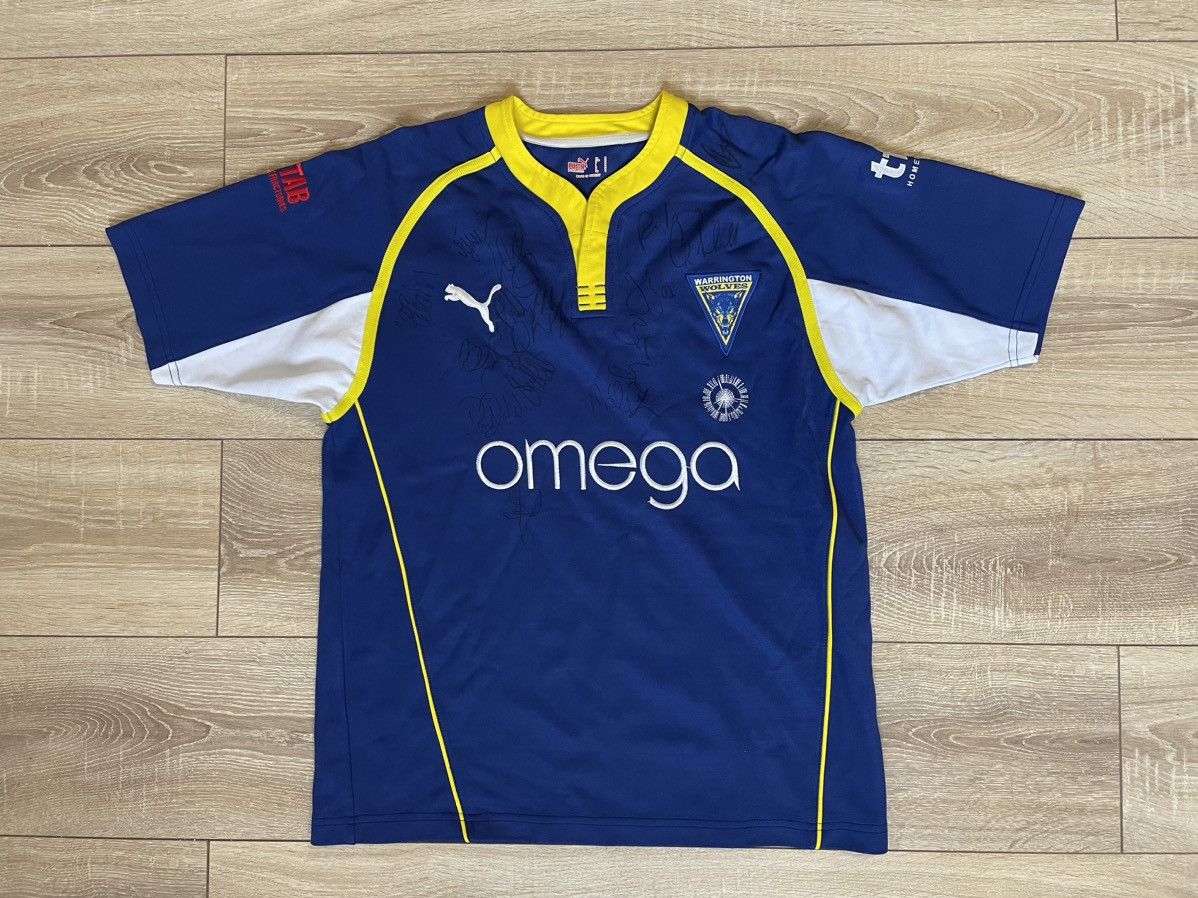 Puma Vintage Warrington Wolves SIGNATURE Jersey Rugby Shirt Puma Size US M / EU 48-50 / 2 - 1 Thumbnail