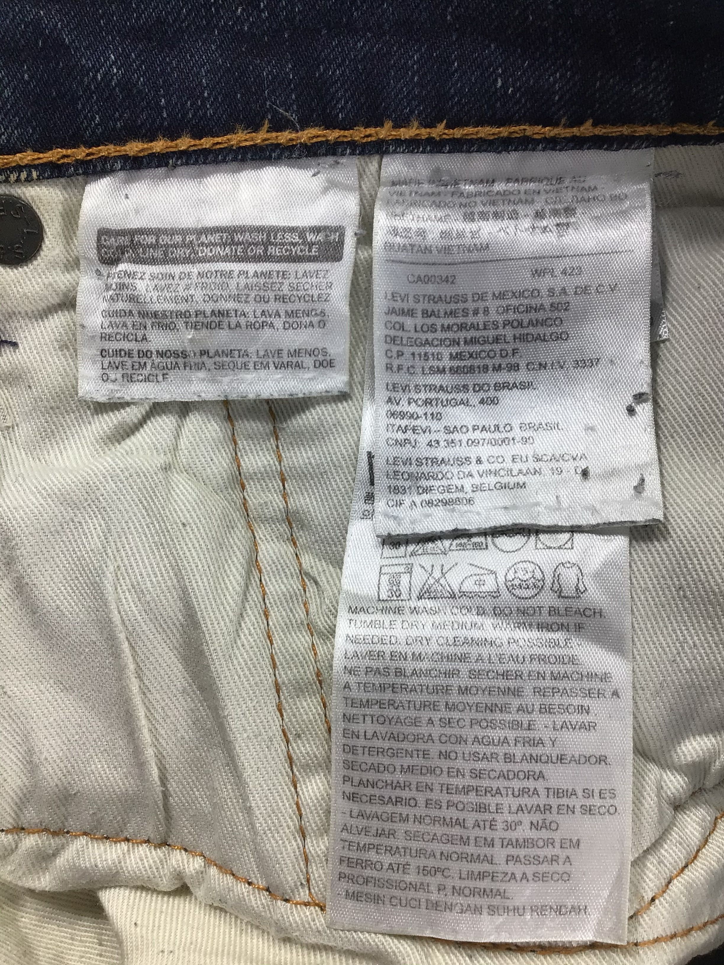 Levi's × Vintage Levis 502Jeans-JM079 Size US 33 - 8 Thumbnail