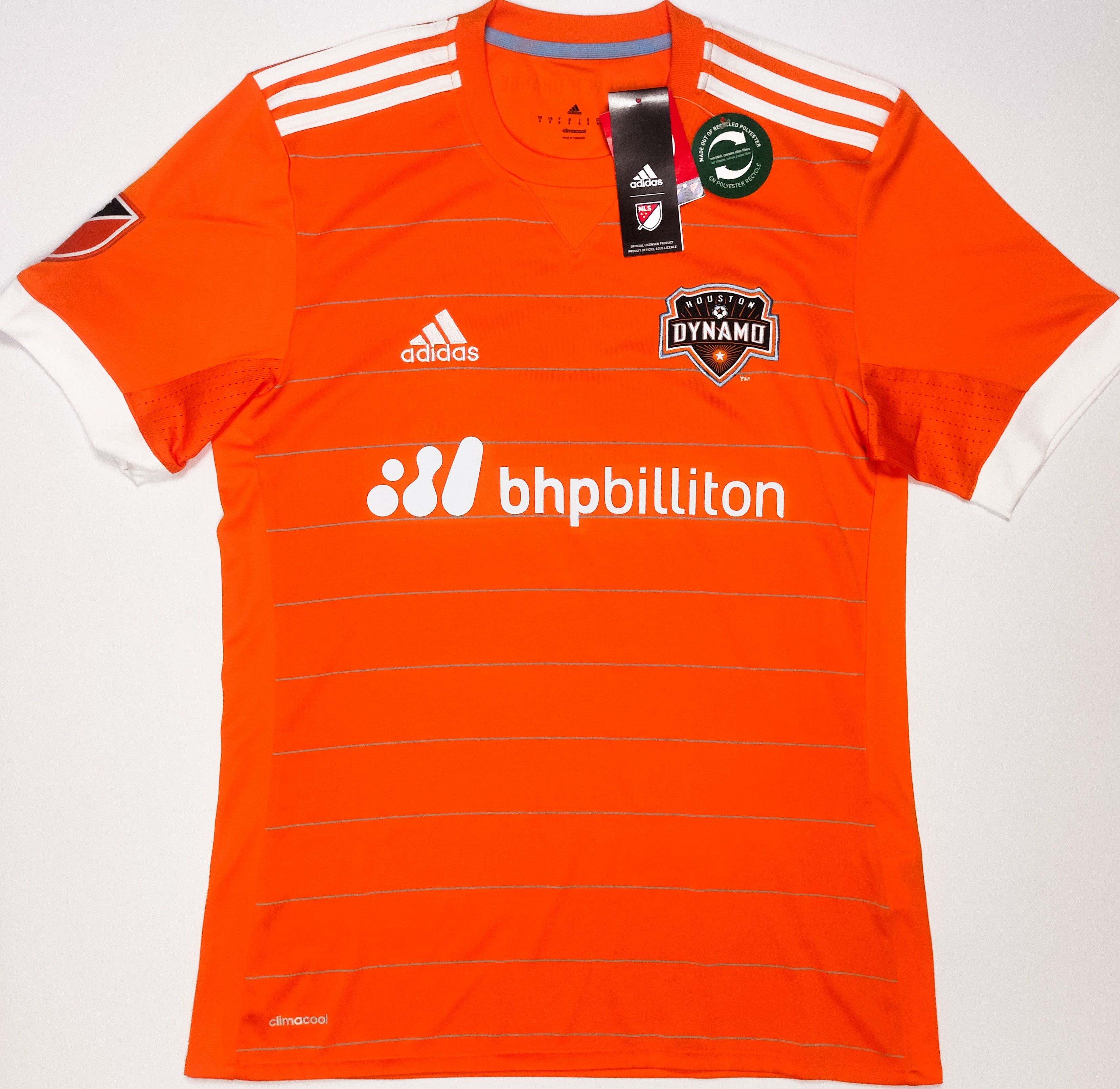 Adidas BNWT Houston Dynamo 2017 2018 Adidas Home Shirt Size US S / EU 44-46 / 1 - 1 Thumbnail