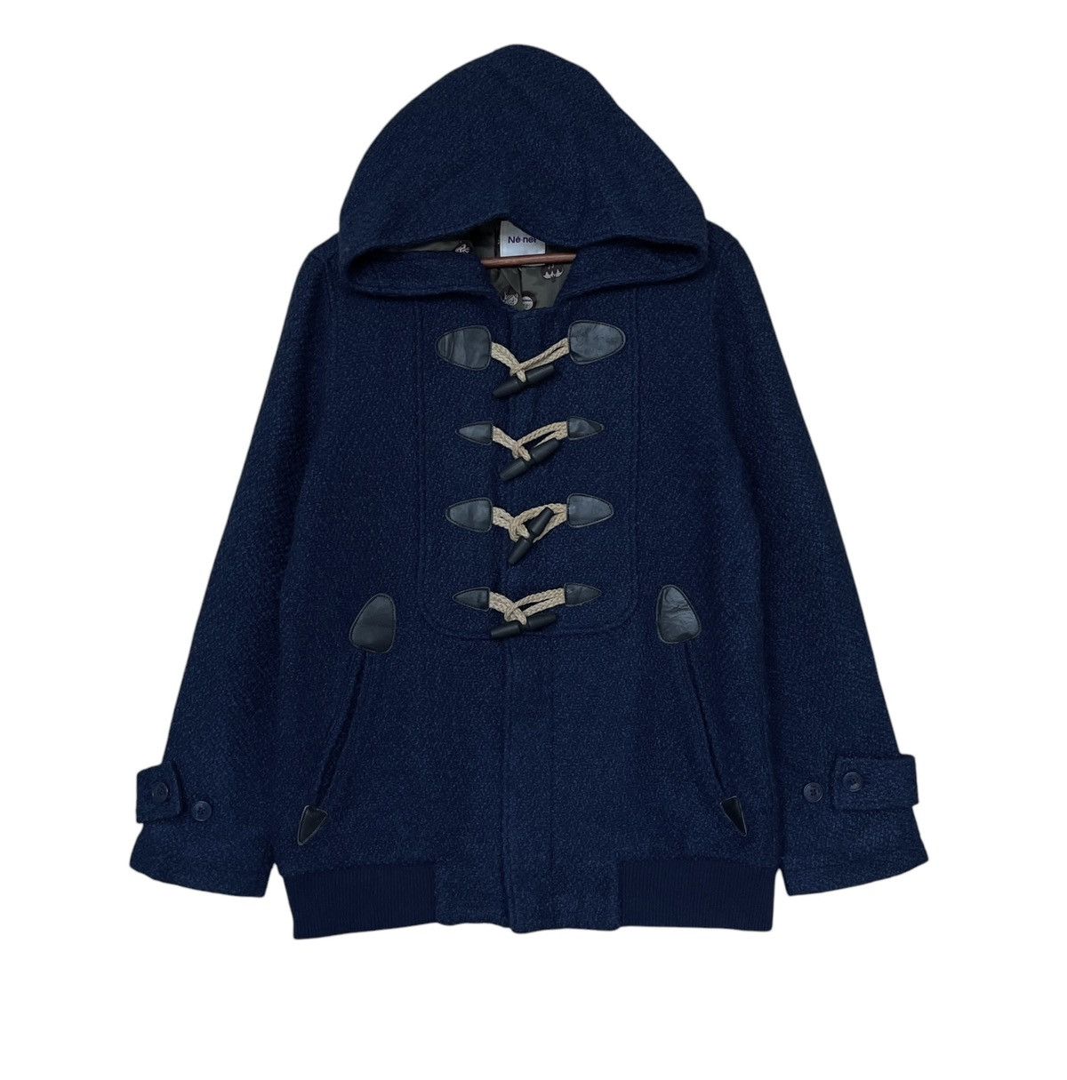 Ne-Net Vintage Japanese Brand Ne-net Wool Jacket 2000s Size US M / EU 48-50 / 2 - 1 Thumbnail