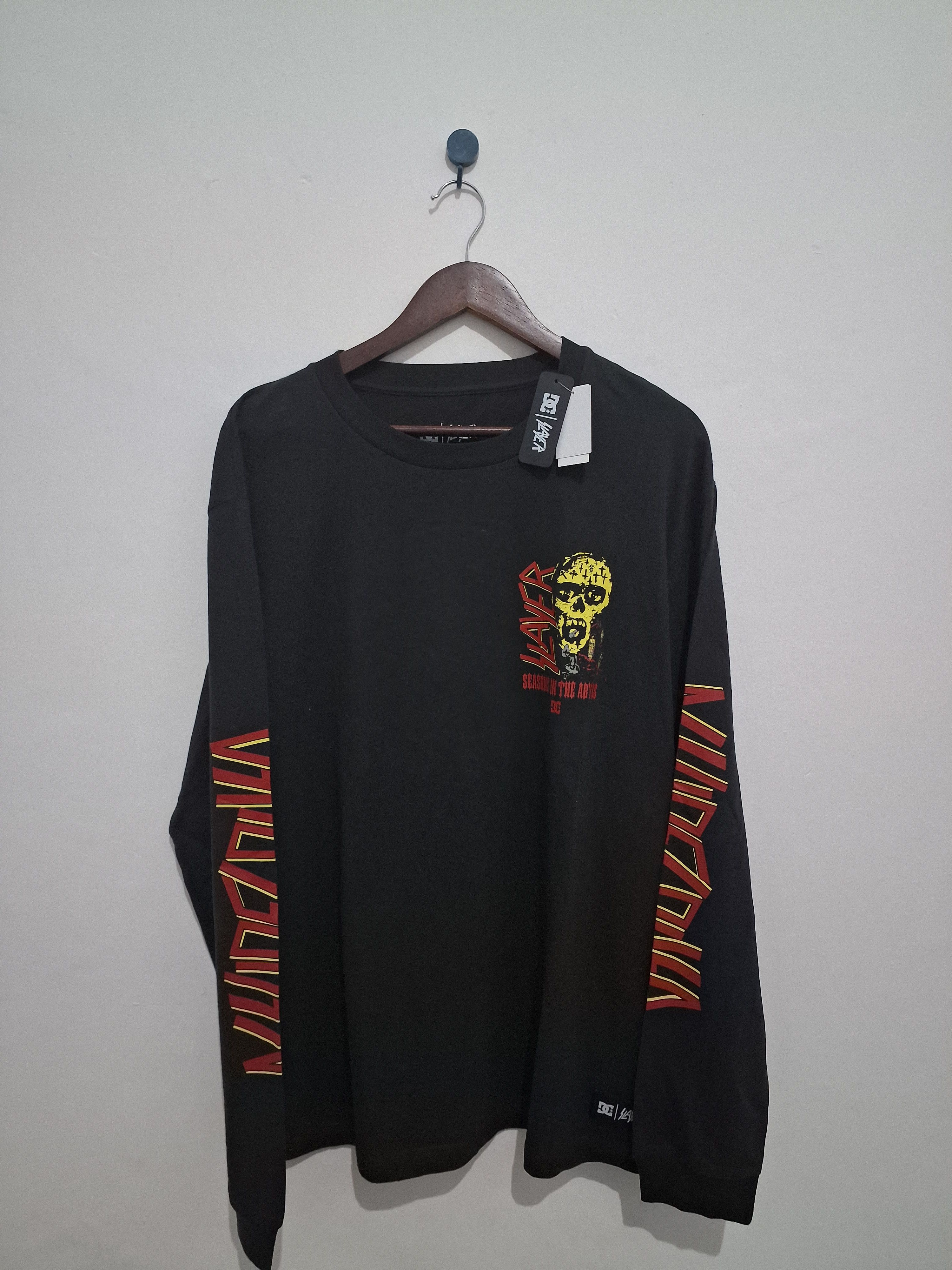 Band Tees Slayer x Dc Shoes long sleeve Size US L / EU 52-54 / 3 - 1 Thumbnail