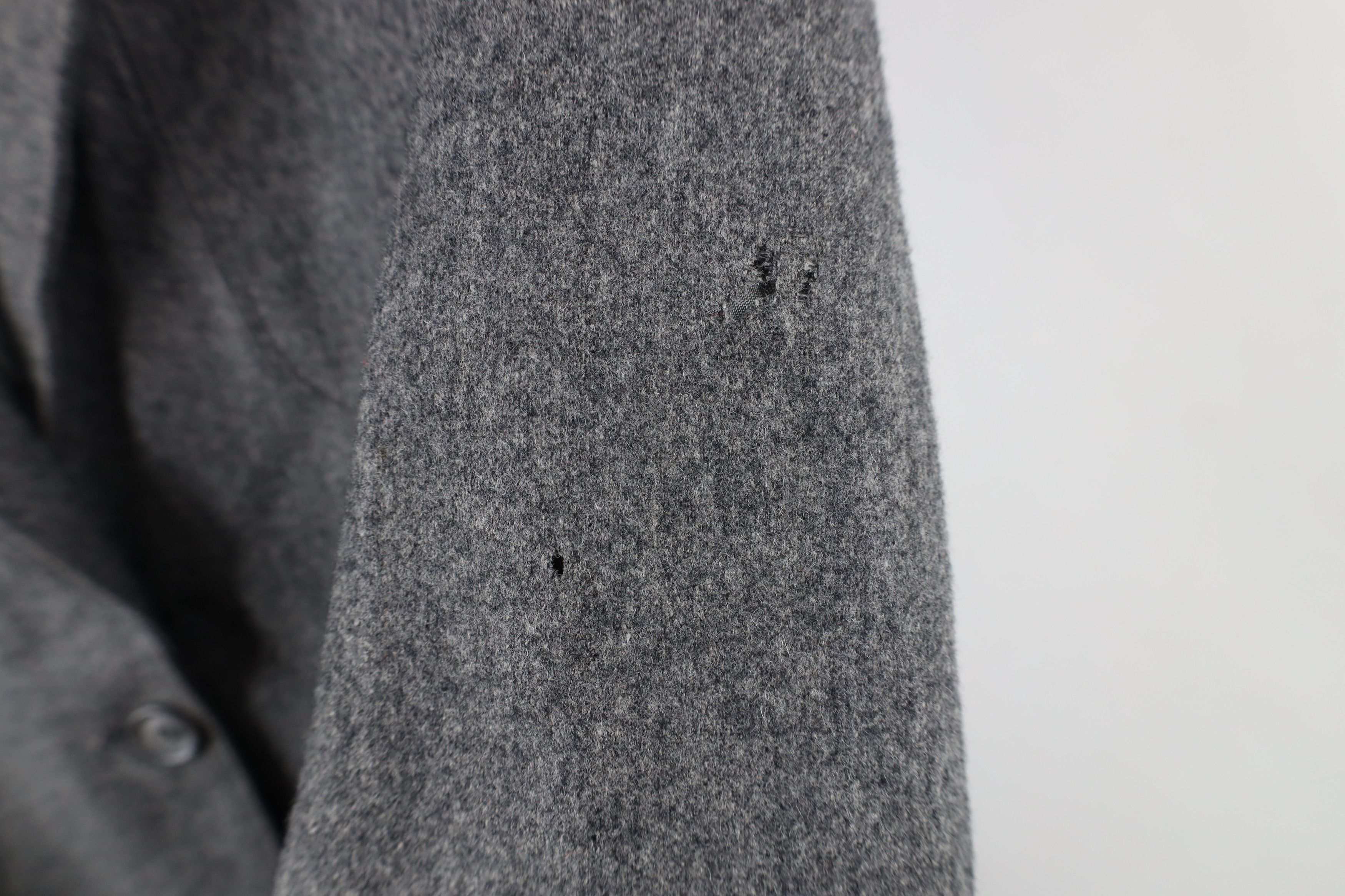 Vintage Vintage 90s Streetwear Wool 2 Button Blazer Suit Jacket Gray Size M / US 6-8 / IT 42-44 - 4 Thumbnail