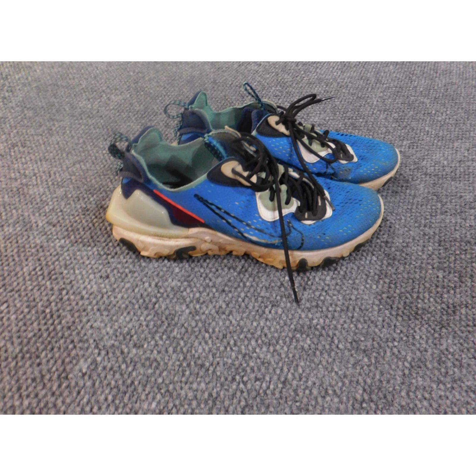 Nike Nike Sneakers Mens 12 Blue D/MS/X Classic Basketball Sneaker Mens Blue Nike D/MS/X Classic 12 Men Mid Top Athletic Shoes Size US 12 / EU 45 - 2 Thumbnail
