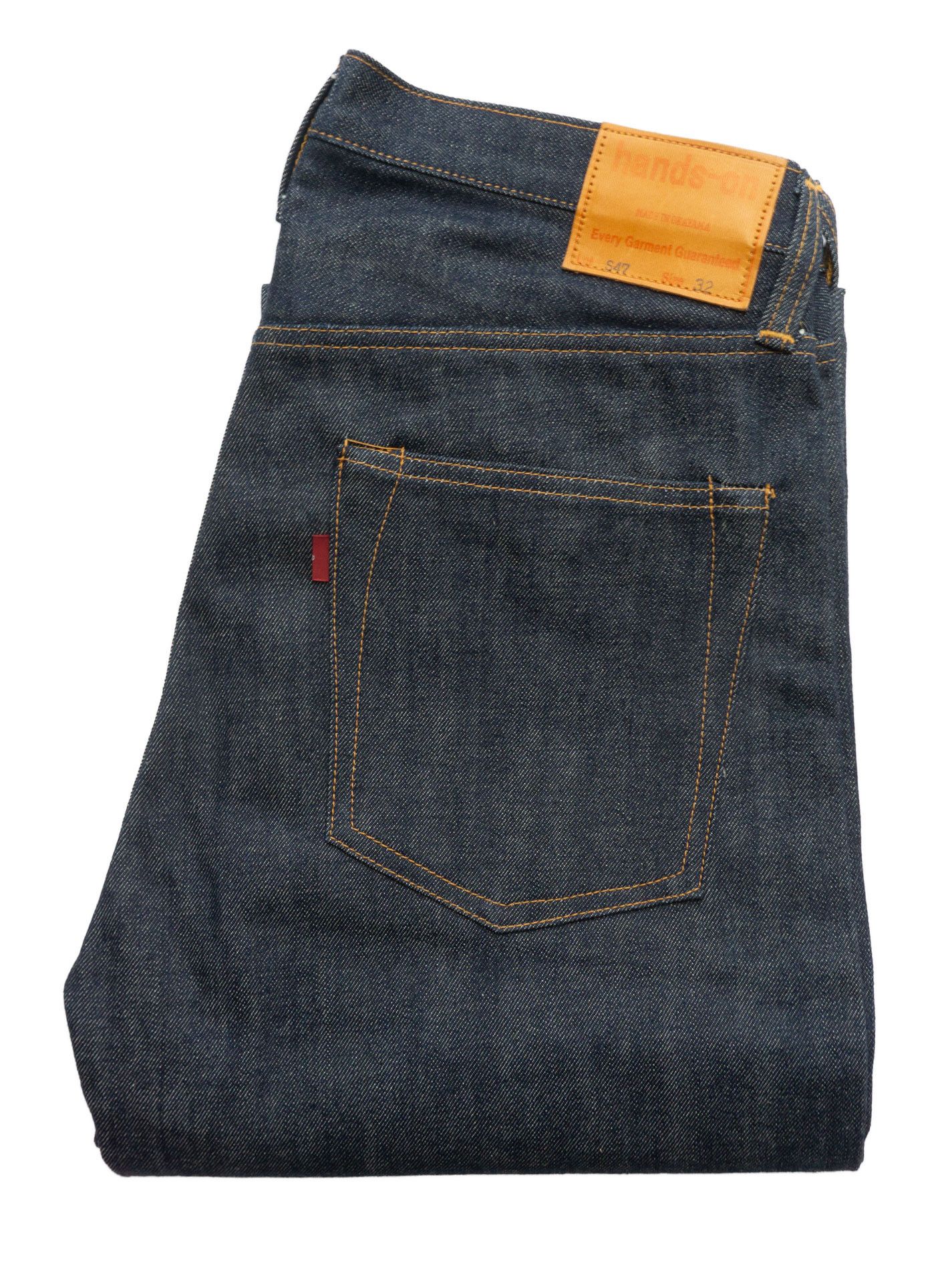 Japanese Brand HANDS-ON S47 W32 x L36 1947-type Hand-crafted Selvedge Jeans Size US 32 / EU 48 - 2 Thumbnail