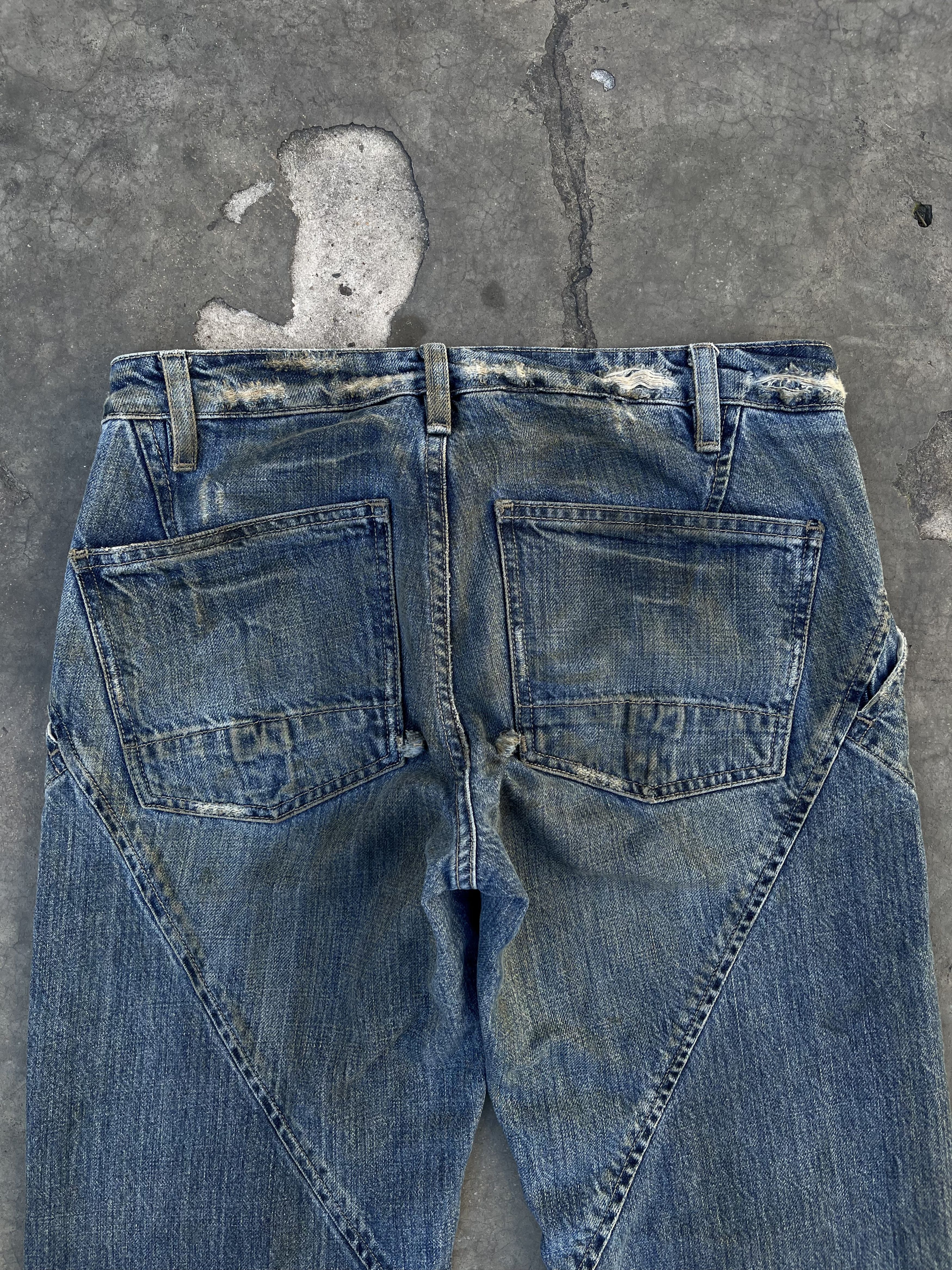 Rick Owens Rick Owens SLAB Spiral Cut Jeans Size 24" / US 00 / IT 34 - 7 Thumbnail
