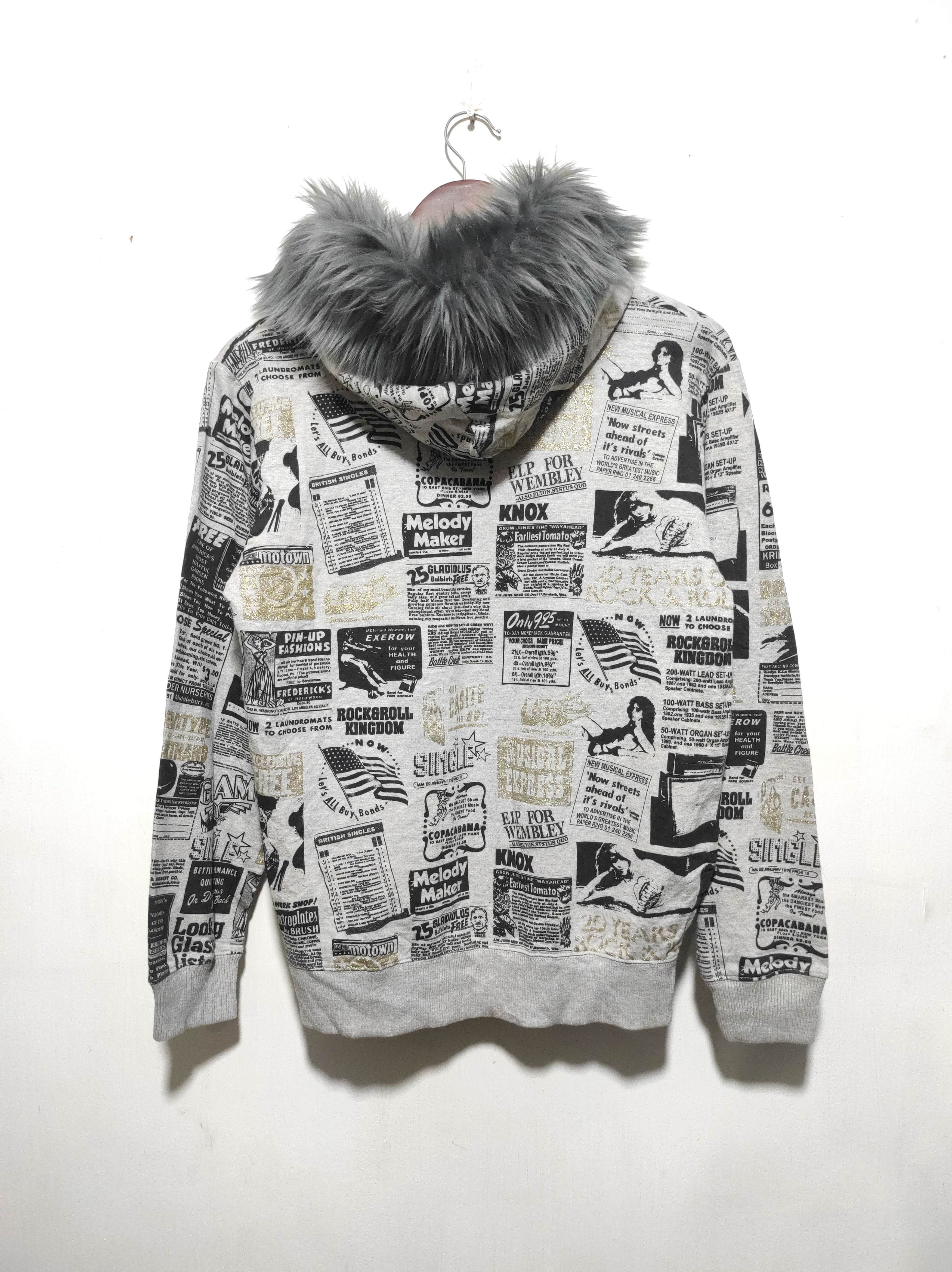 If Six Was Nine Lock Heaven Newspapper Double Zip Fur Hoodie i6w9 LGB style Size US S / EU 44-46 / 1 - 21 Thumbnail