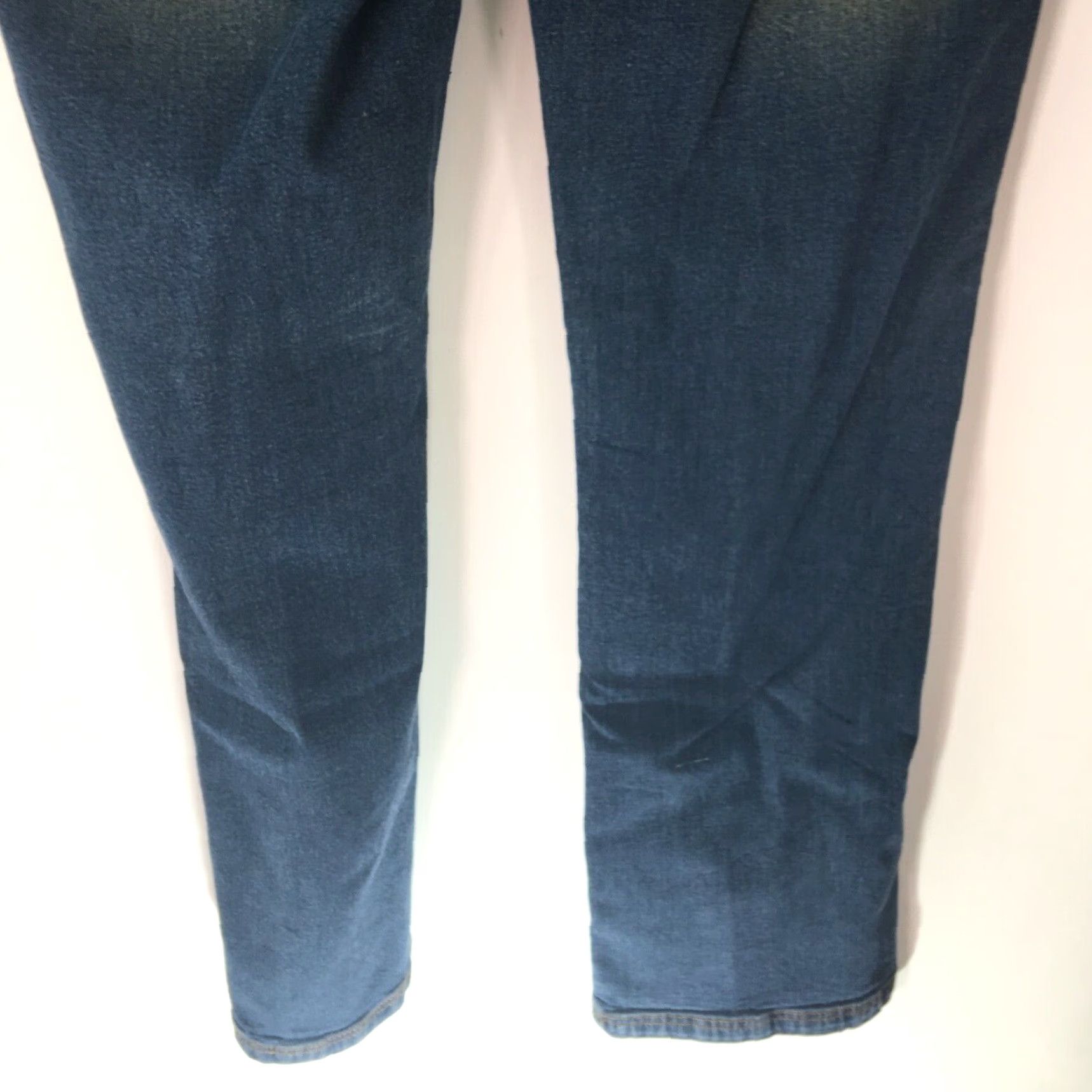 Joe Boxer VINTAGE Joe Boxer Women's Casual Straight Leg Jeans Size 13 Blue Denim Belt Loops 32-Inch Inseam Size 34" / US 12 / IT 48 - 7 Thumbnail