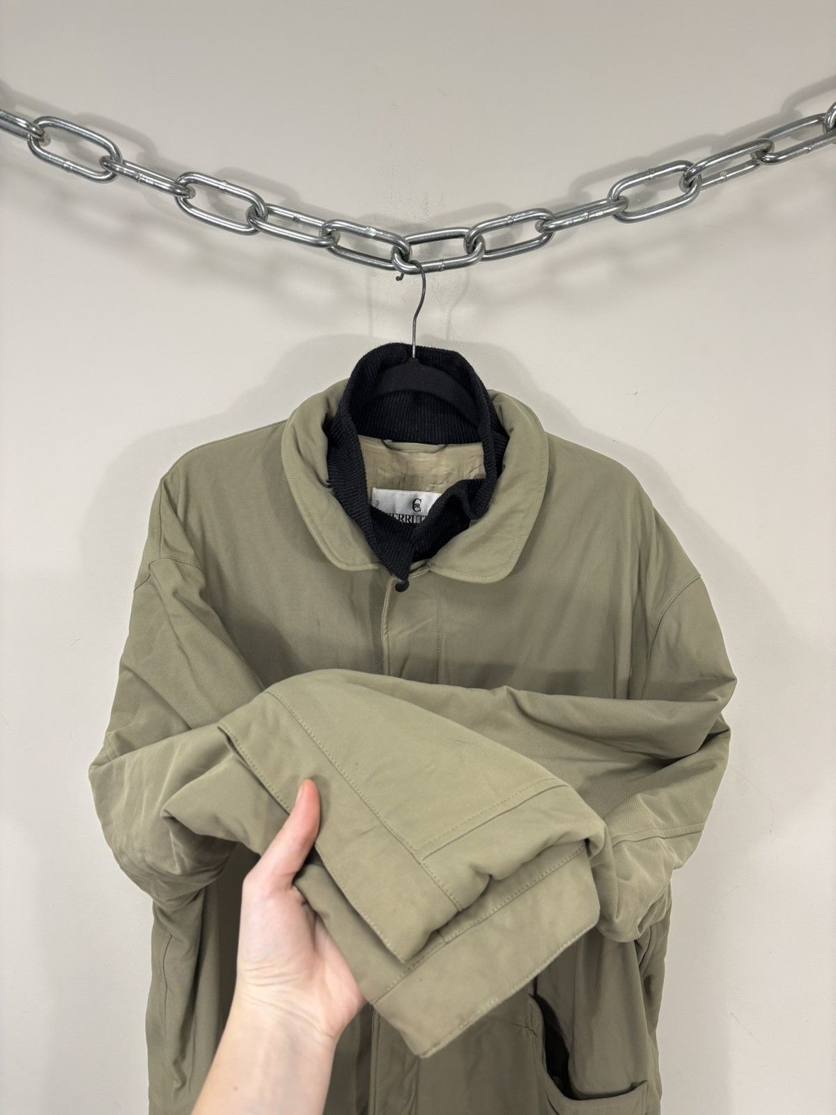 Cerruti 1881 Cerruti 1881 Vintage Men’s Beige Insulated Tech Parka Coat Size US XL / EU 56 / 4 - 10 Thumbnail