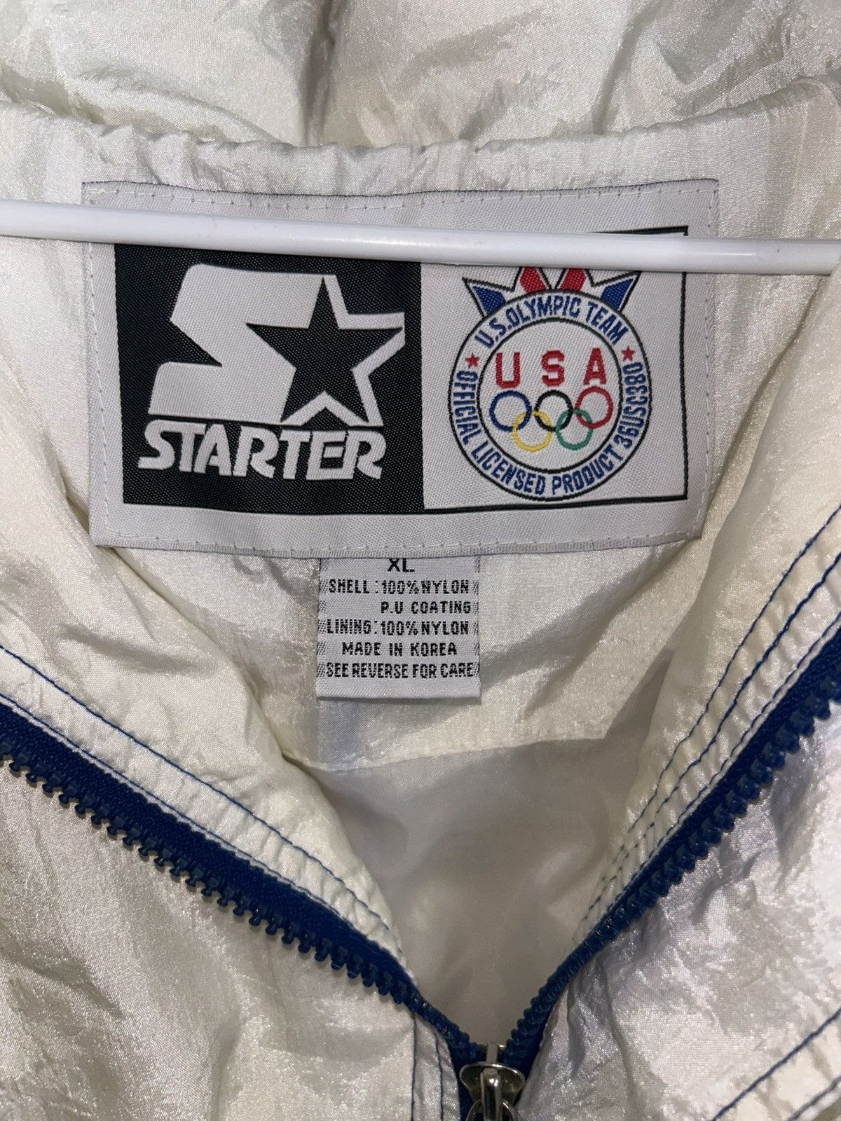 Starter Starter 90’s USA Olympic Windbreaker Size US XL / EU 56 / 4 - 3 Thumbnail