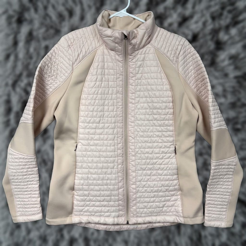 Vintage CALIA by Carrie Underwood Jacket Womens Large Pink Quilted Softshell Full Zip Jacket Size L / US 10 / IT 46 - 1 Thumbnail