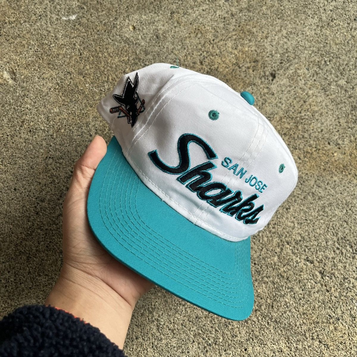 Vintage San Jose Sharks Sports Specialties Cap Hat outlet