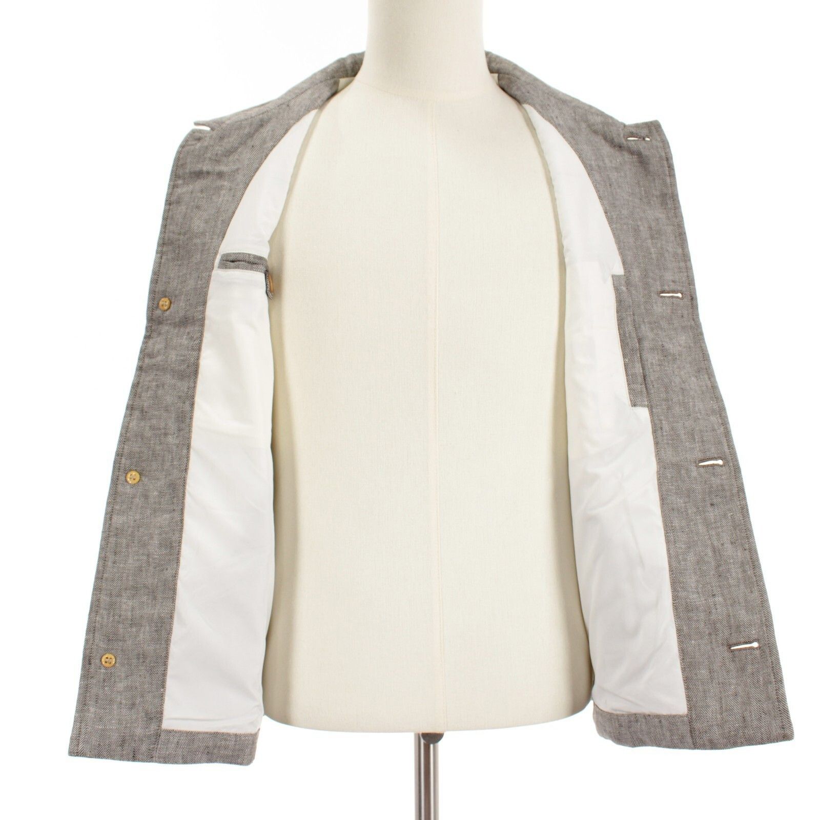 Luciano Barbera Luciano Barbera Vest Size M US In Brown Hemp Size US M / EU 48-50 / 2 - 7 Thumbnail