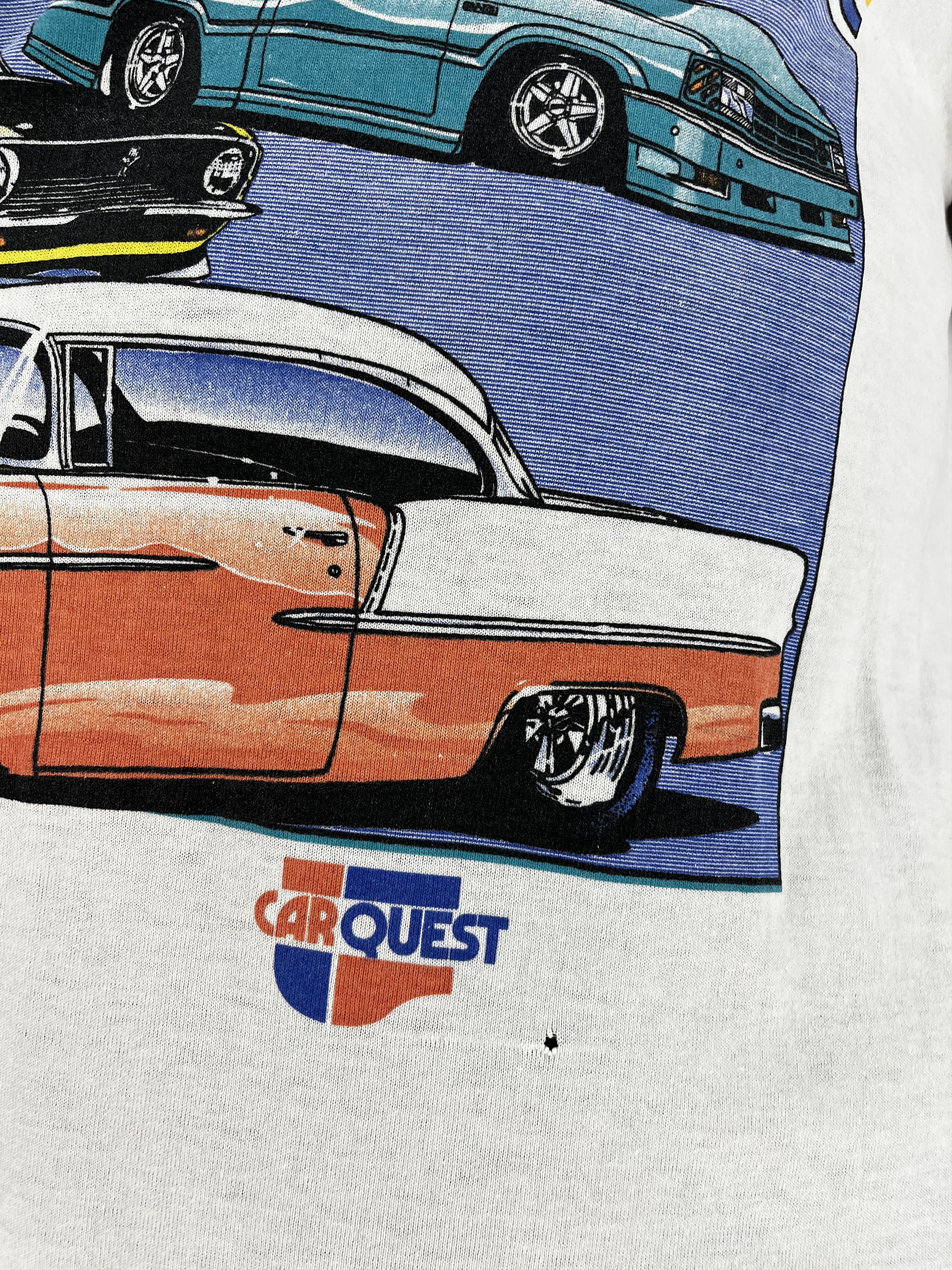Vintage Vintage Car Quest Auto Parts T Shirt Size XL Size US XL / EU 56 / 4 - 9 Thumbnail