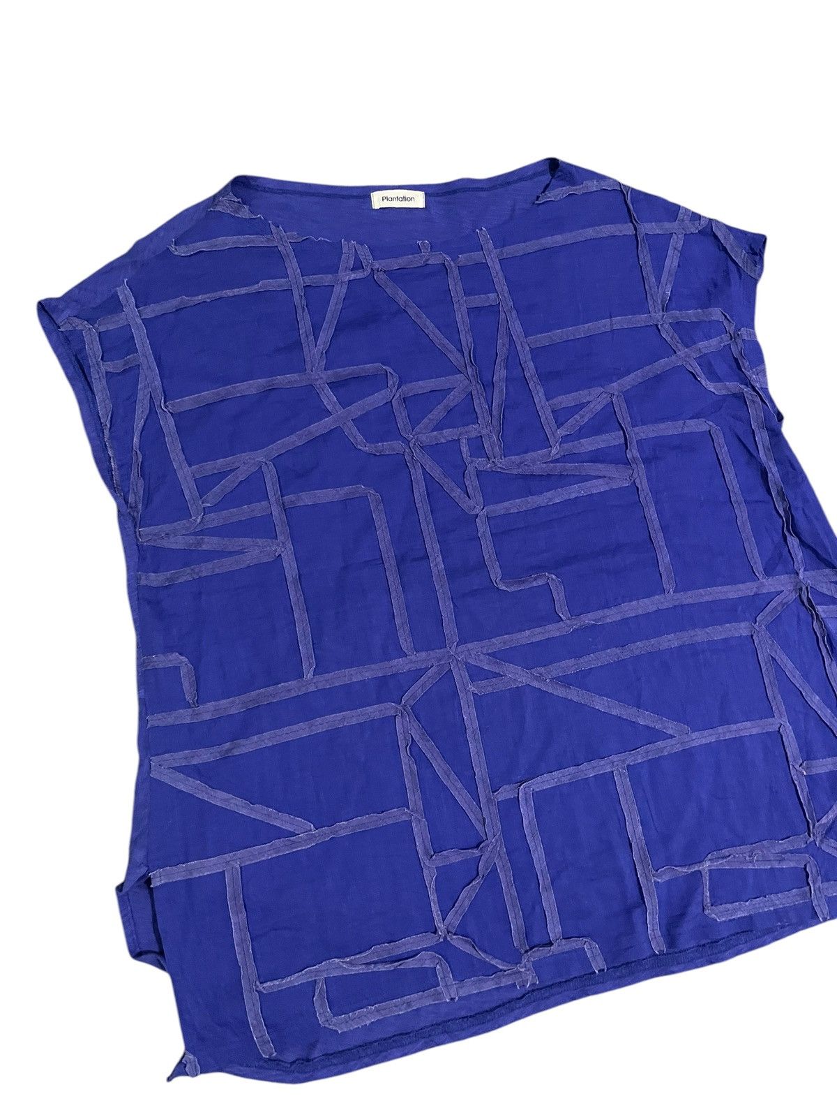 Issey Miyake Issey Miyake Plantation Sashiko Sleeve Less Size US L / EU 52-54 / 3 - 5 Thumbnail