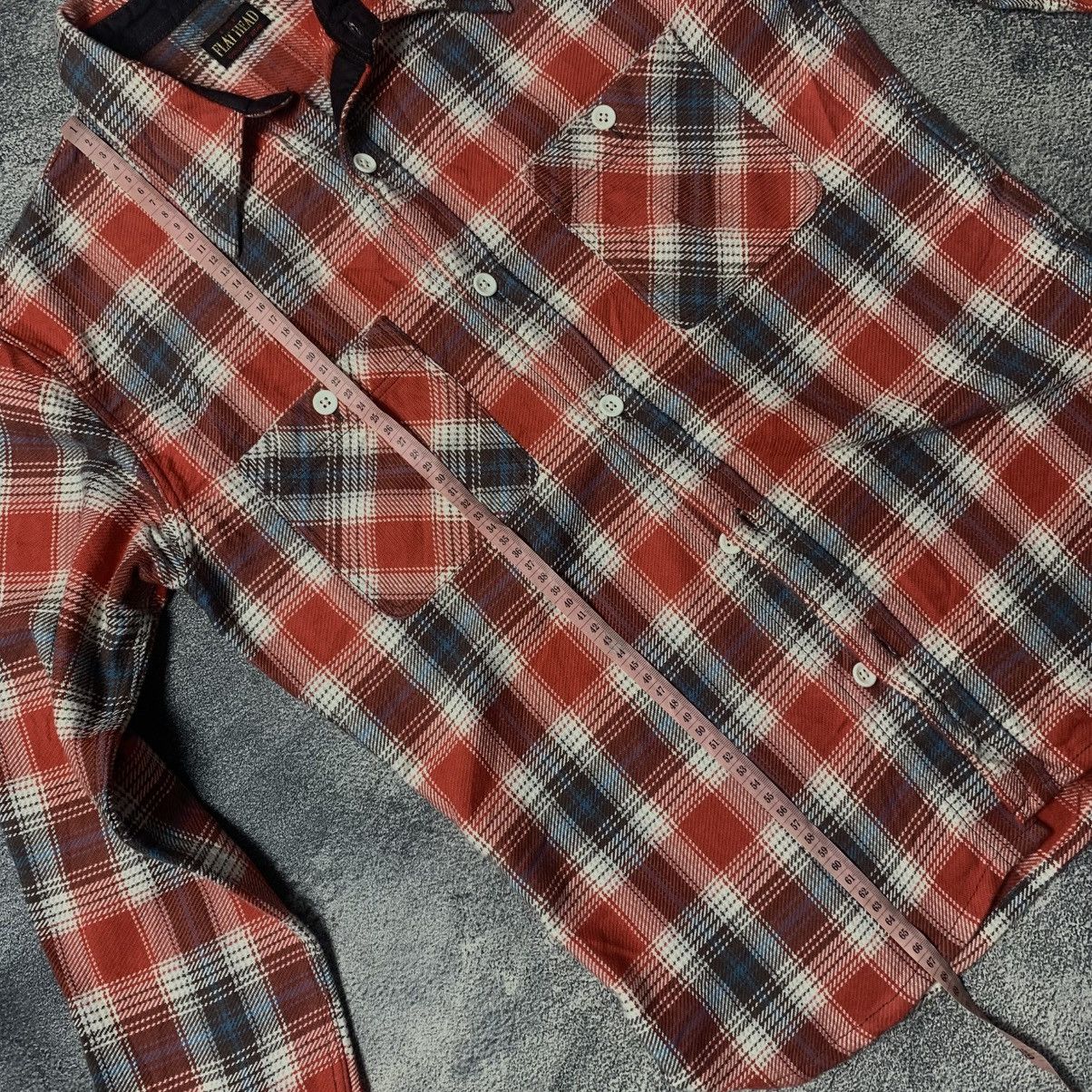 The Flat Head ‼️LAST DROP‼️ Flat Head Heavy Flannel Button Up shirt Size US M / EU 48-50 / 2 - 8 Thumbnail