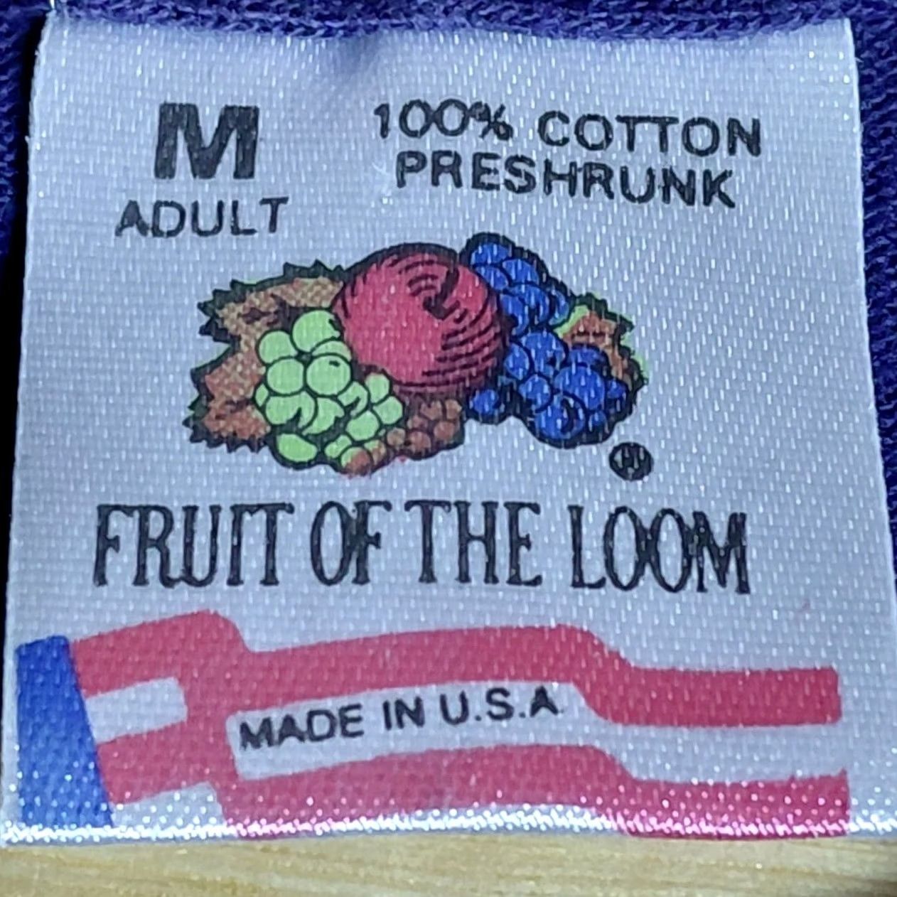 Fruit Of The Loom VINTAGE FRUIT OF THE LOOM Braves Champions T-Shirt Blue Graphic Size M Mens Size US M / EU 48-50 / 2 - 6 Thumbnail