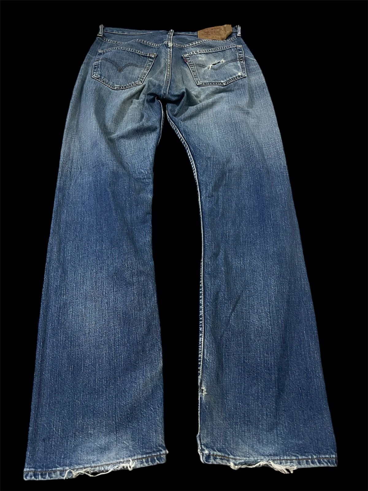 If Six Was Nine × Levi's Vintage Levis 501 Distressed Jeans Very Nice Size US 30 / EU 46 - 2 Thumbnail