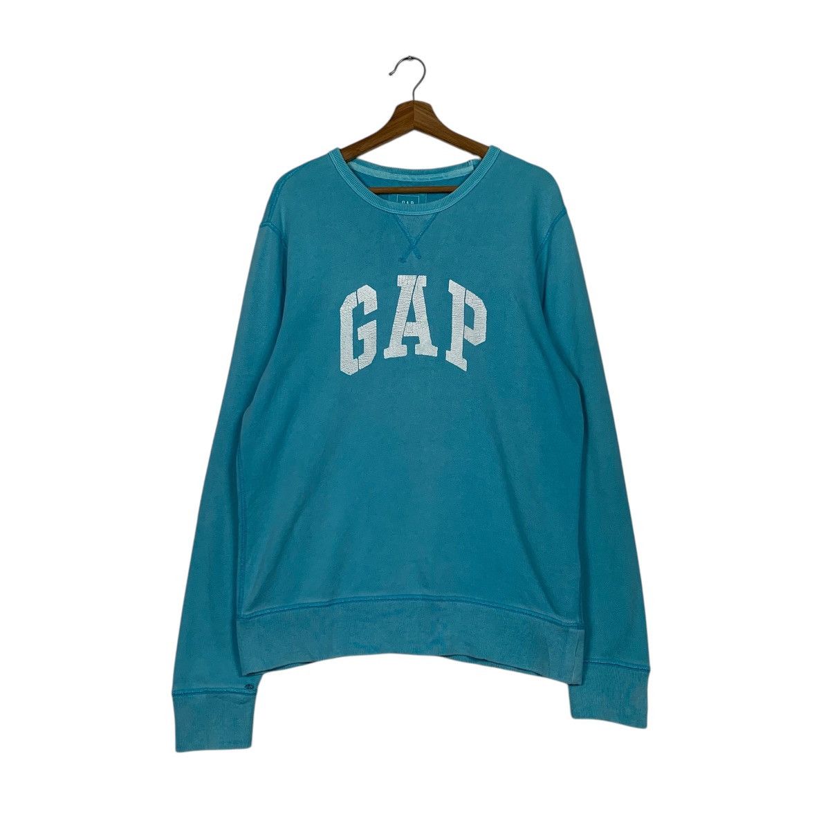 Gap Gap Crewneck Blue Sweatshirt Size US M / EU 48-50 / 2 - 1 Thumbnail