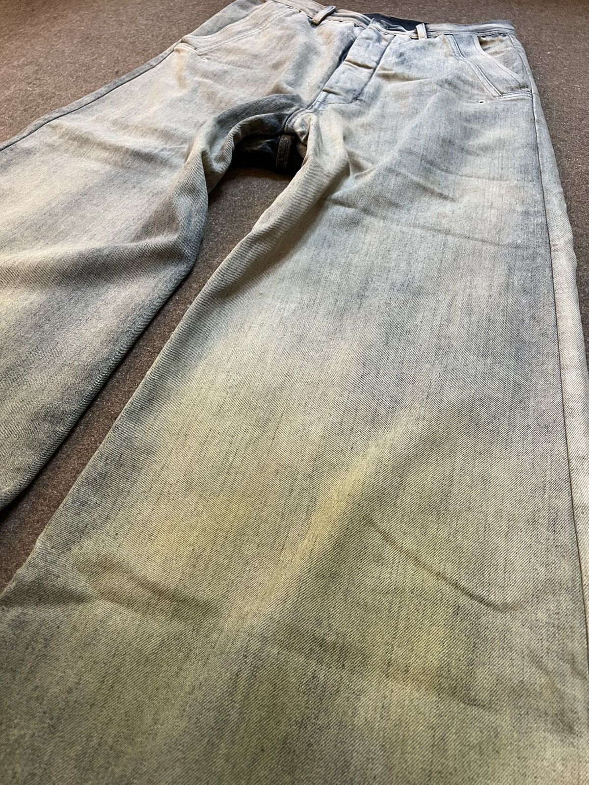 Rick Owens Rick Owens FW23 Tailored Bela Acid Degrade Size US 30 / EU 46 - 4 Thumbnail
