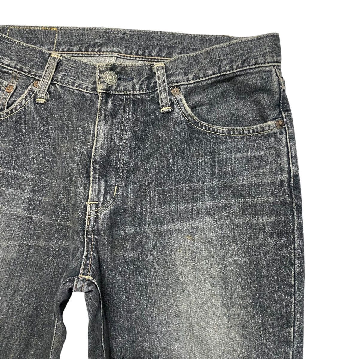 Edwin Vintage Edwin 800sx Black Denim Super Flare Jeans Size US 32 / EU 48 - 5 Thumbnail