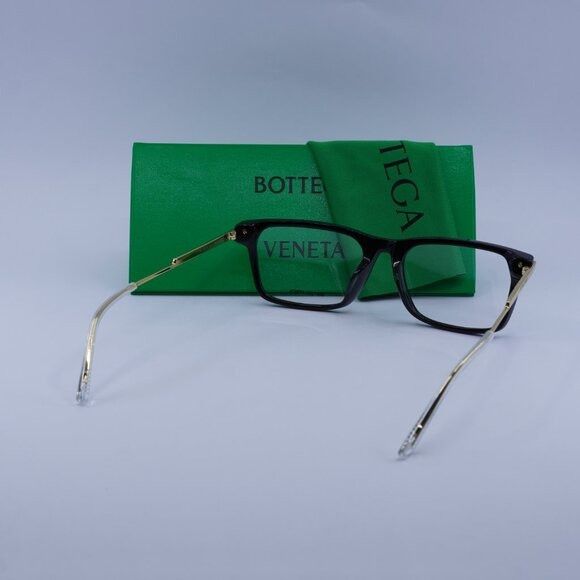 Bottega Veneta Bottega Veneta BV1040OA 001 Eyeglasses Black/Gold 54mm Size ONE SIZE - 10 Thumbnail