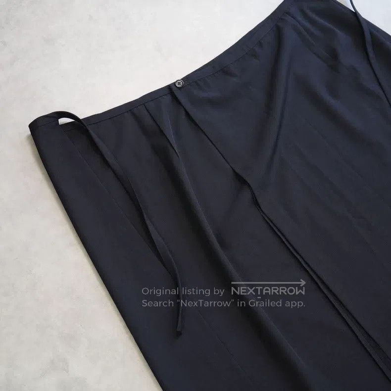 Comme des Garcons Comme Des Garcons size M Ruffled Hem Ribbon Wool Skirt Size 23" - 7 Thumbnail
