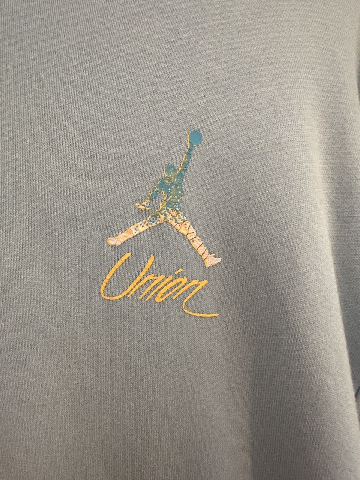 Jordan Brand × Union LA Jordan x Union LA Baby Blue Hoodie Size US L / EU 52-54 / 3 - 4 Thumbnail