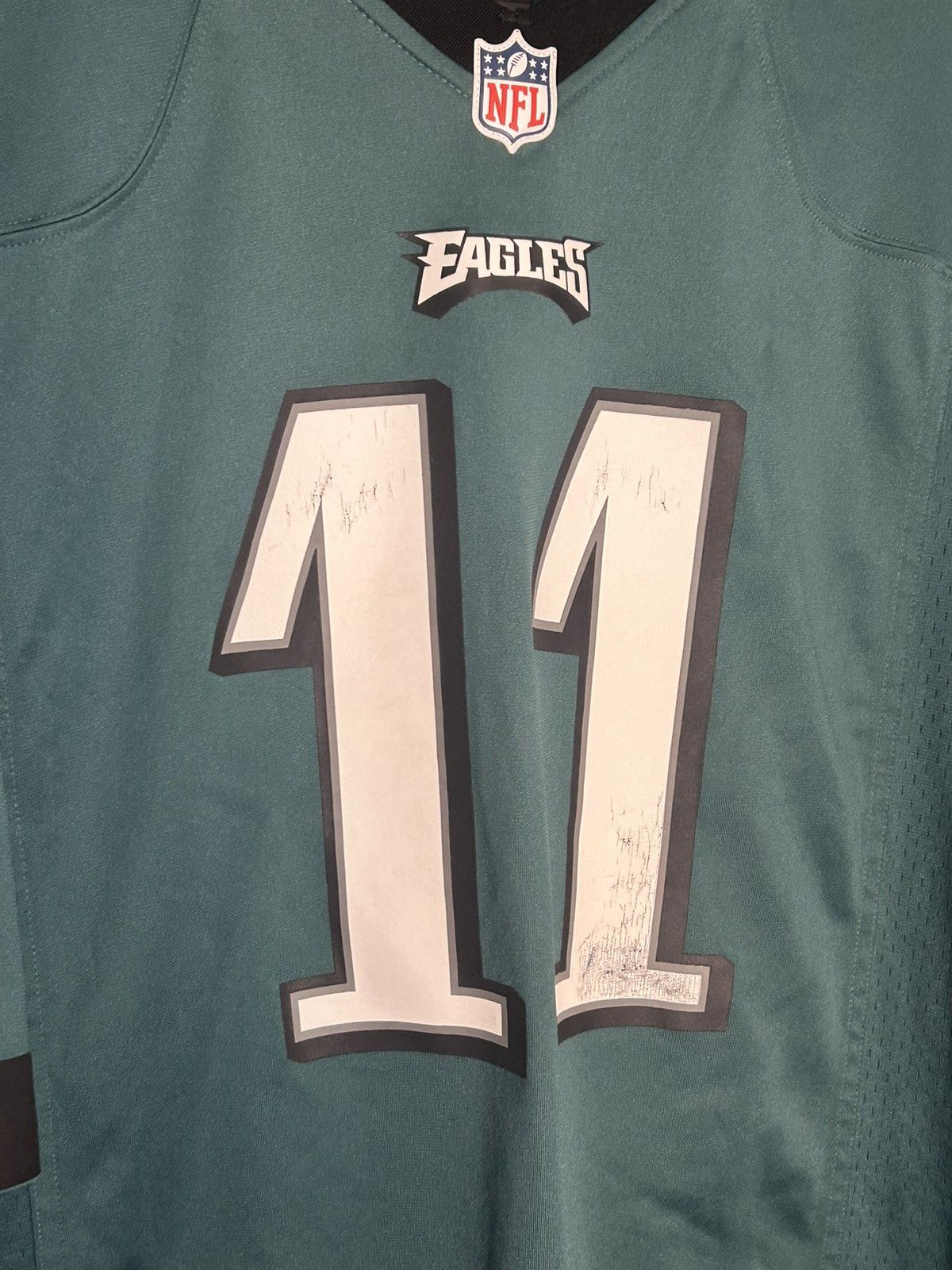 Nike Nike NFL Philadelphia Eagles Carson Wentz #11 Jersey Size US XL / EU 56 / 4 - 3 Thumbnail