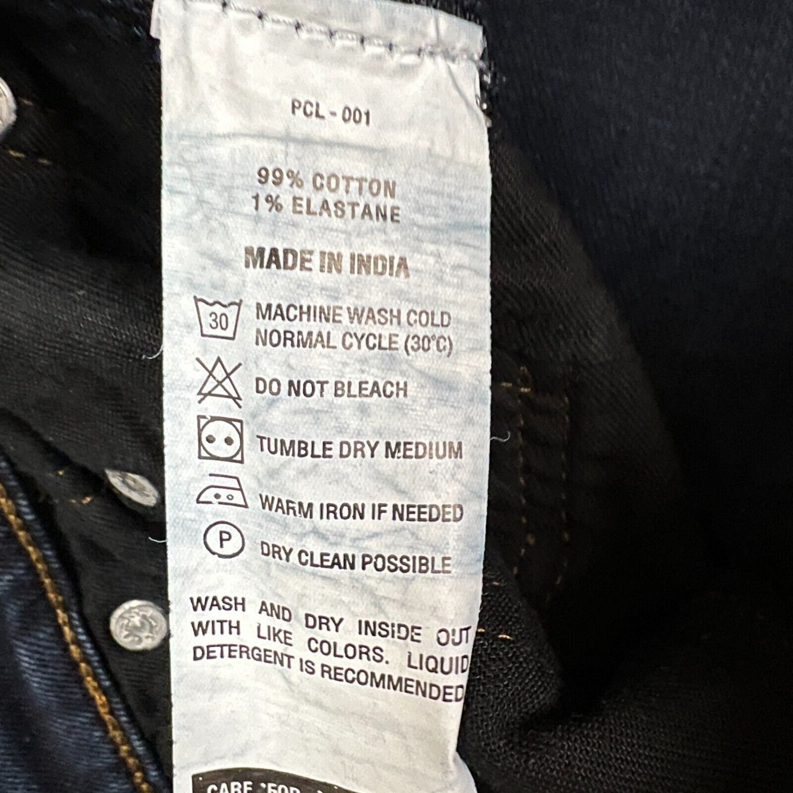 Levi's × Vintage Levi's 511 Jeans 30x29 Slim Fit Faded American Denim Pants Size US 30 / EU 46 - 10 Thumbnail