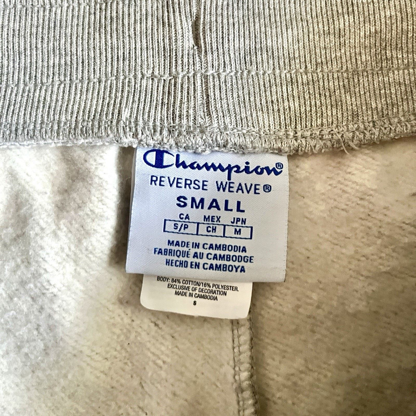 Champion Champion Reverse-Weave Sweat Shorts Womens Small Vintage Size 27" / US 4 / IT 40 - 4 Thumbnail