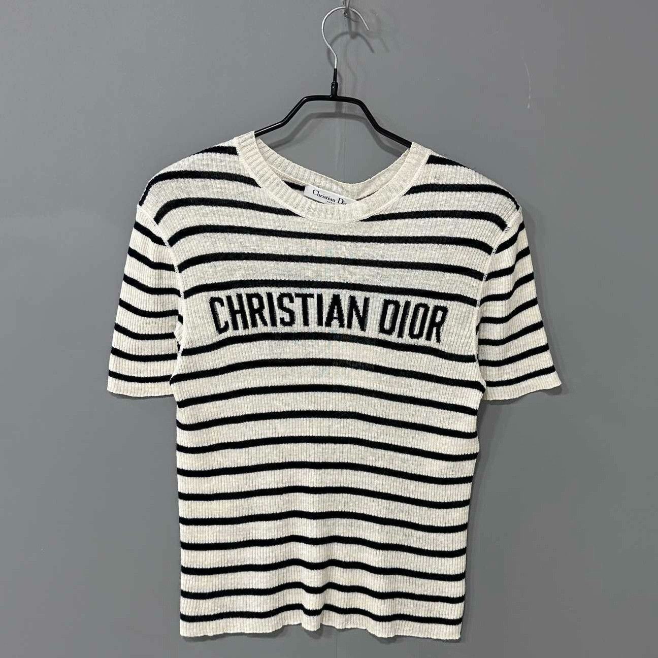 Dior Dior Knit Striped Sweater it_36 Women Size XS / US 0-2 / IT 36-38 - 1 Thumbnail