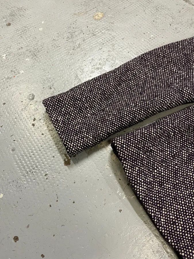 Dries Van Noten 2000s Dries Van Noten Purple Wool Blazer Jacket Size S / US 4 / IT 40 - 6 Thumbnail