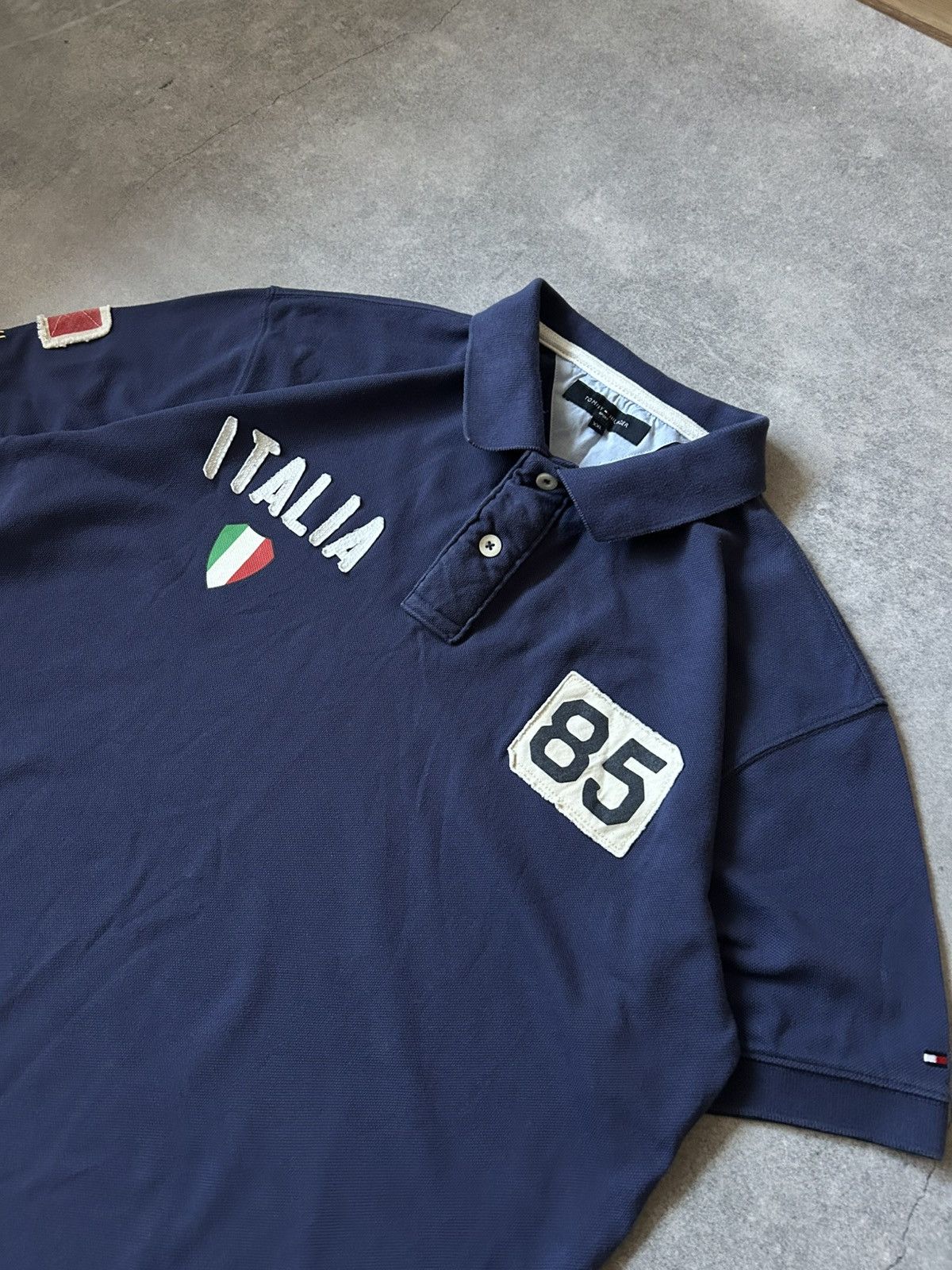 Rugby Ralph Lauren × Tommy Hilfiger × Vintage Vintage Tommy Hilfiger Italia 85 Chief Keef style Size US XL / EU 56 / 4 - 2 Thumbnail