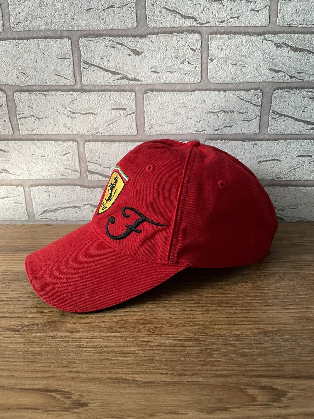 Ferrari 90s Ferrari Vintage Retro Hat Cap Formula One F1 Formula 1 Size ONE SIZE - 2 Thumbnail