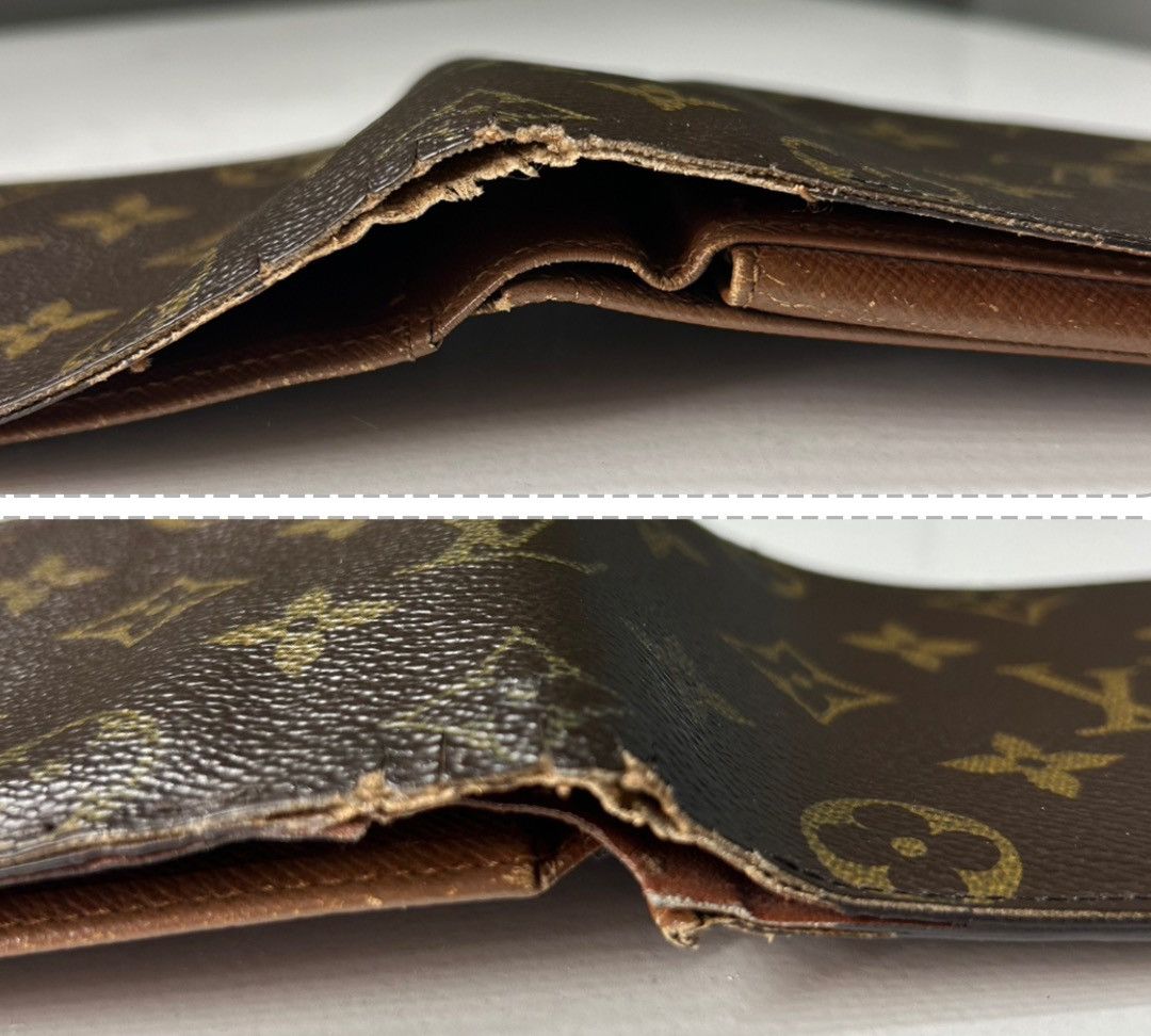 Louis Vuitton Louis Vuitton Monogram Double Flap Bifold Wallet SP0027 Size ONE SIZE - 14 Thumbnail
