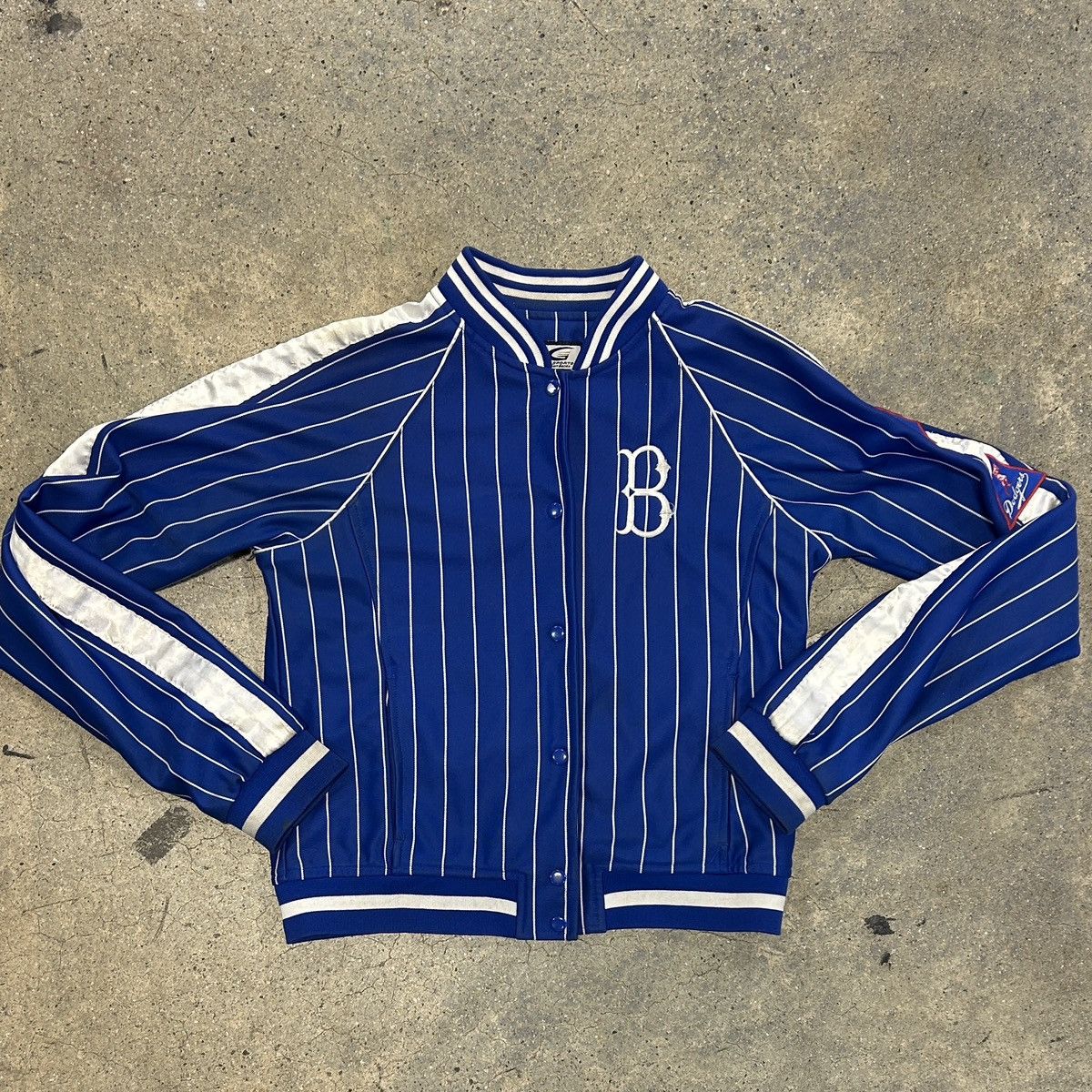 Vintage Vintage LA Dodgers 1955 World Champions Jacket Size US XS / EU 42 / 0 - 1 Thumbnail
