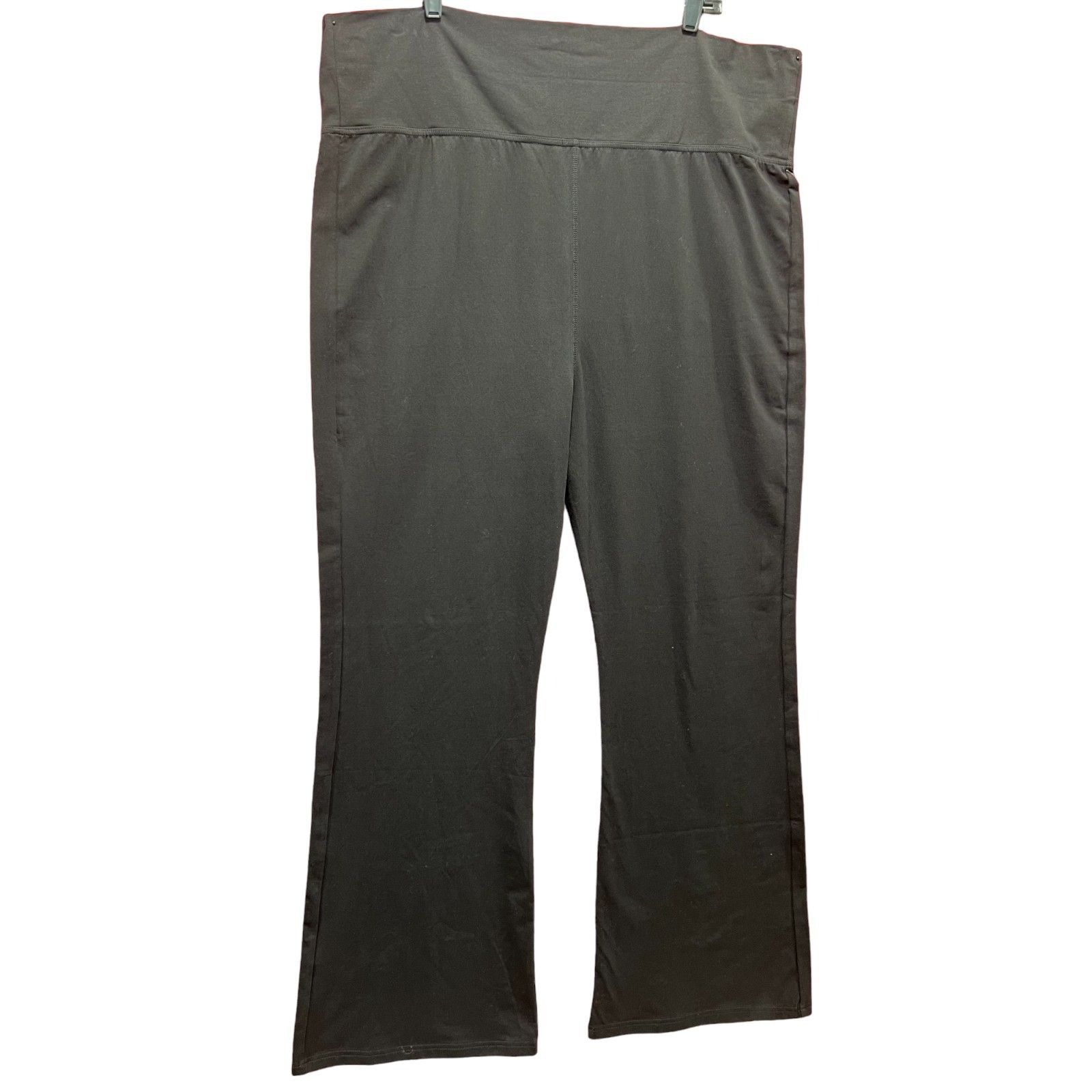 Other Rue + - Women's Stretch Flare Leg Pants - Black - 4X Size 42" / US 20 - 13 Thumbnail