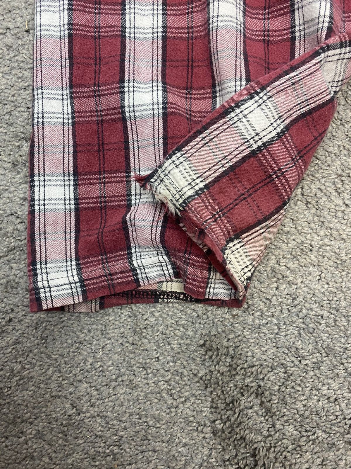 Vintage Plaid white and red pajama pants Size US 32 / EU 48 - 6 Thumbnail