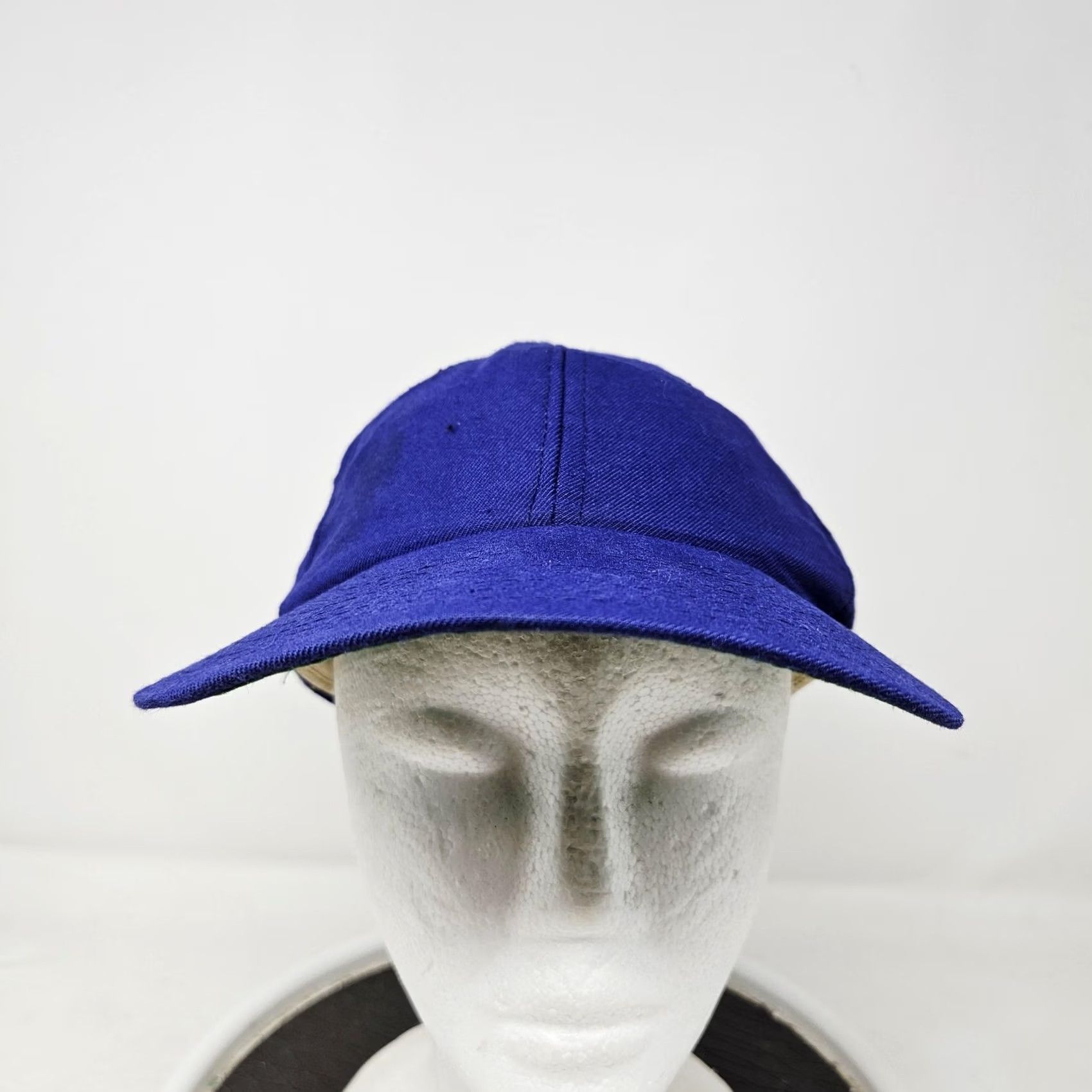 Vintage VINTAGE Blue Twill Hat Cap Baseball Fitted Mens 7 USA Solid Casual Summer Hat Men 7 Blue Twill Baseball Cap Vintage Mens Size ONE SIZE - 2 Thumbnail