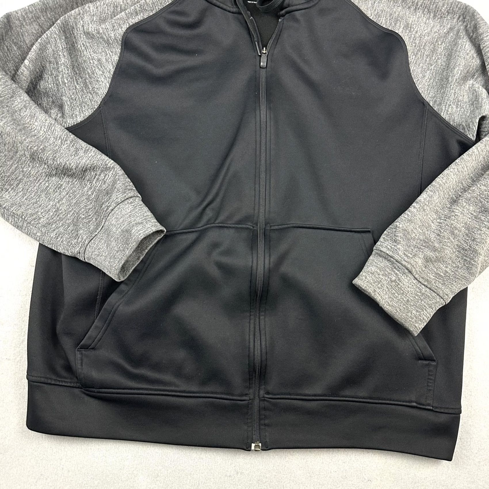 Adidas Adidas Climawarm Hoodie Men XL Black Full Zip Fleece Sweatshirt Training Size US XL / EU 56 / 4 - 3 Thumbnail