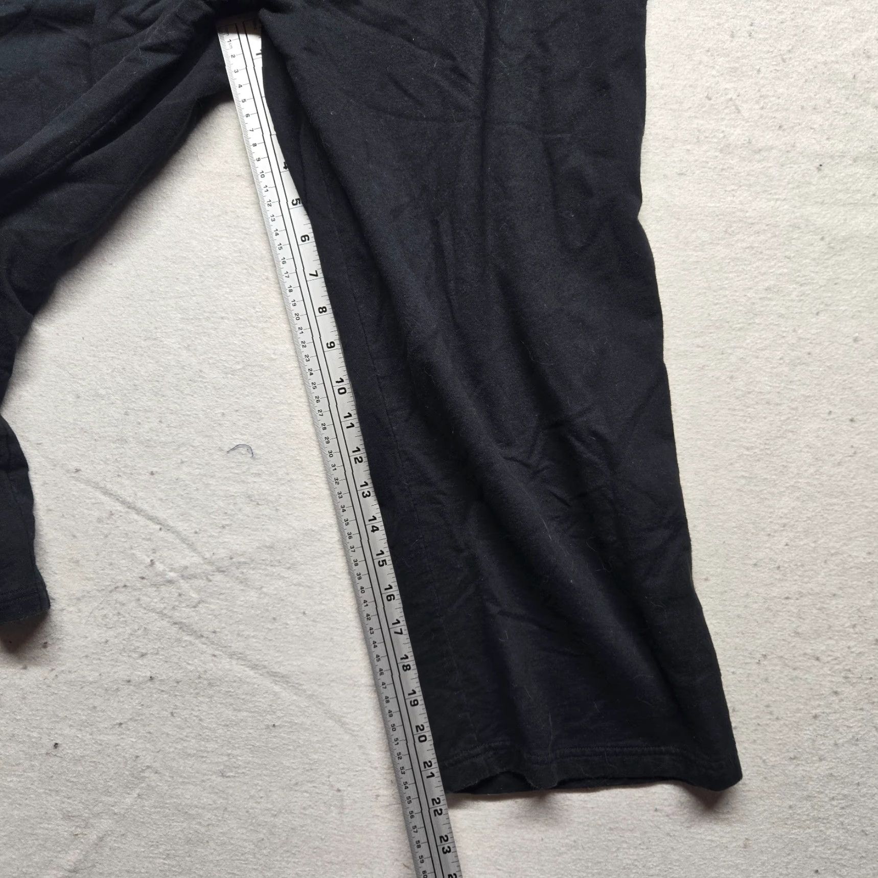 Vintage Kim Rogers Black Dress Capri Pants Women XL Plus Size Size 26" / US 2 / IT 38 - 5 Thumbnail