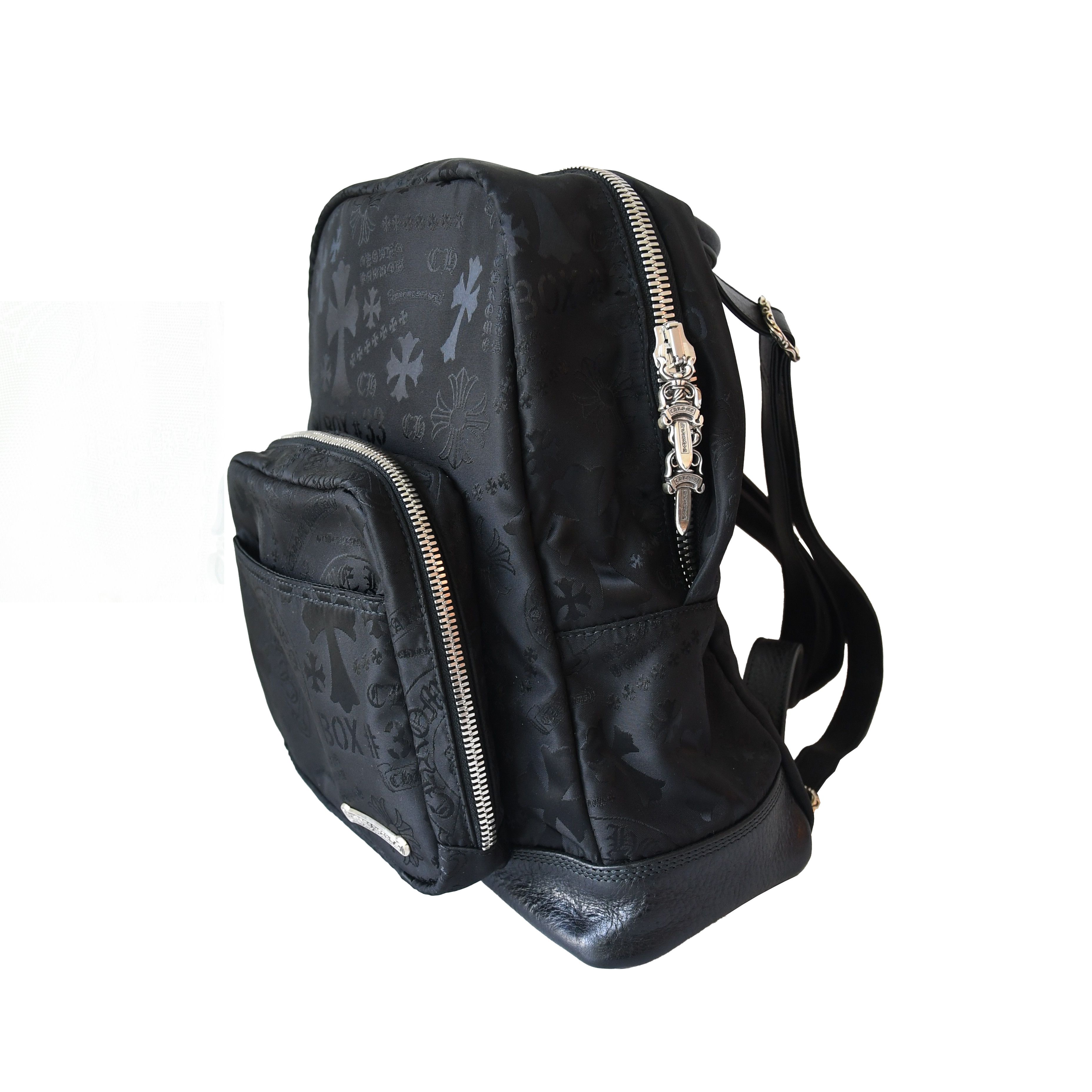 Chrome Hearts Chrome Hearts Nylon Stencil Monogram Seventh Grade Backpack Size ONE SIZE - 5 Thumbnail