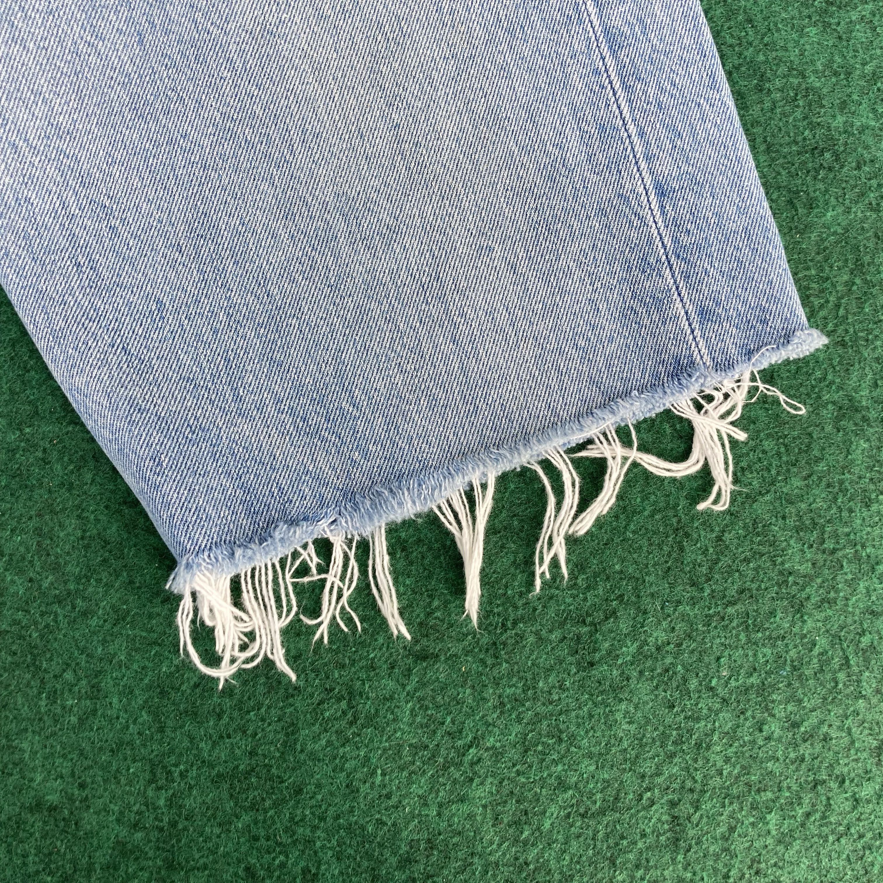 Levi's × Vintage Vtg Levis 501 Short Jorts Ripped Punk Grunge Jeans Size US 29 - 6 Thumbnail