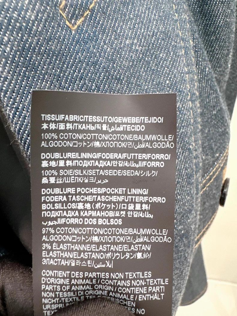 Saint Laurent Paris Saint Laurent Paris Short denim jacket Size XXS / US 00 / IT 34 - 5 Thumbnail