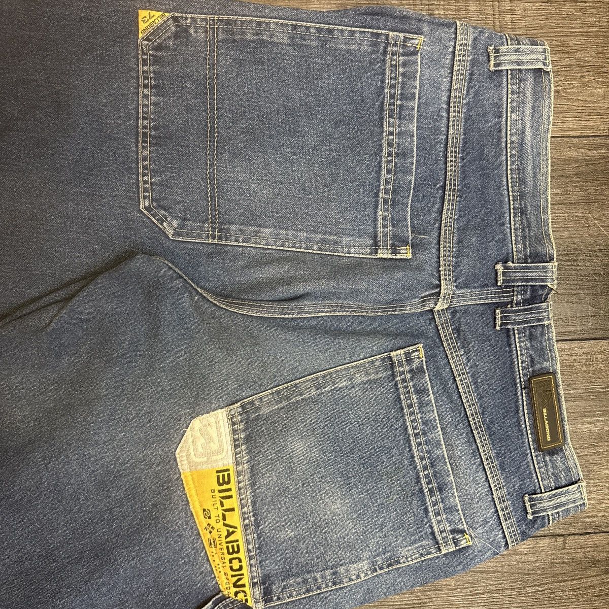Billabong Y2K Billabong Double Knee Baggy Carpenter Rare Jeans Size US 34 / EU 50 - 6 Thumbnail