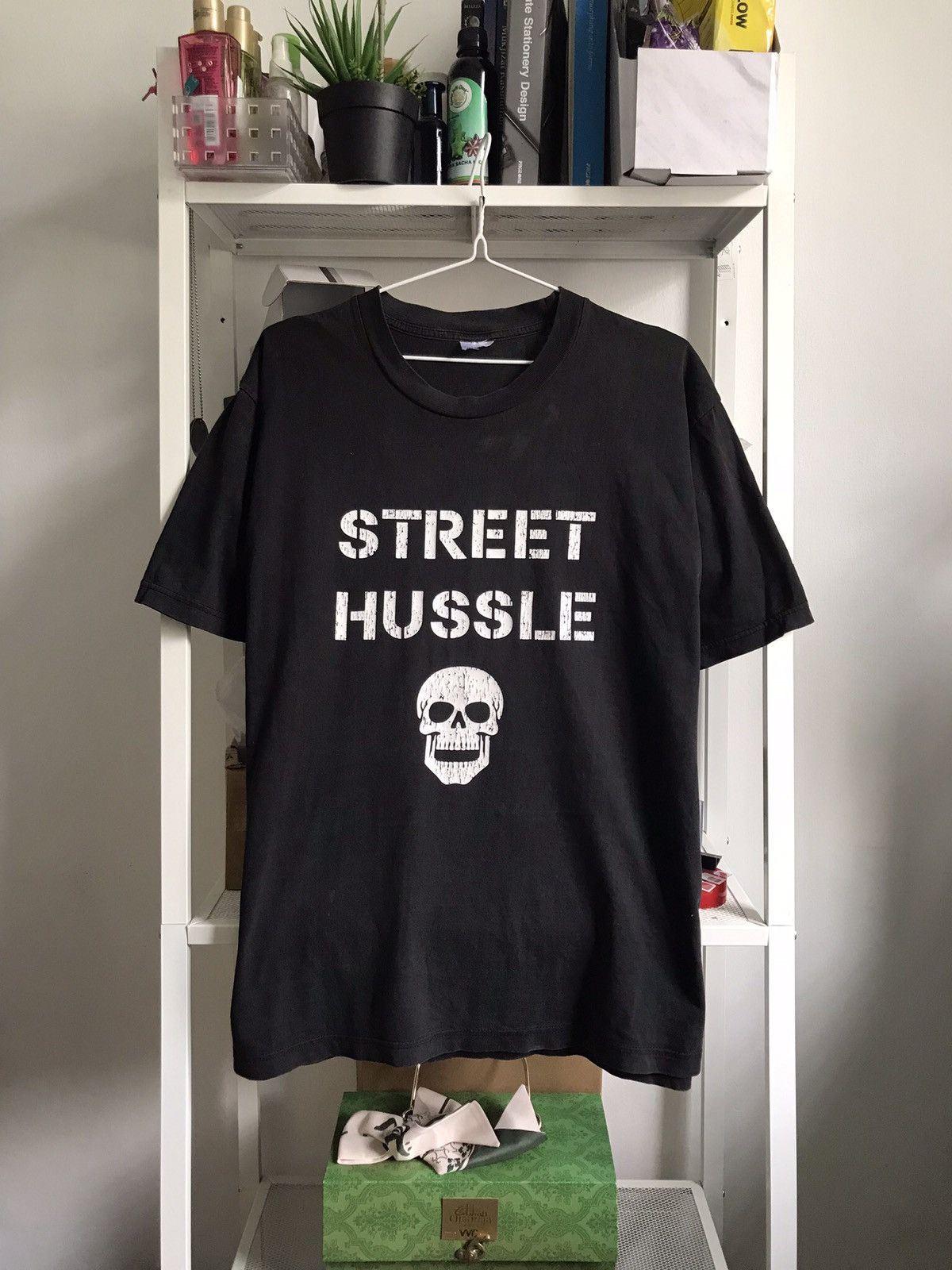 Designer 🔥 RARE 🔥 Number (N)ine Street Hussle Skull🔥 Size US L / EU 52-54 / 3 - 1 Thumbnail
