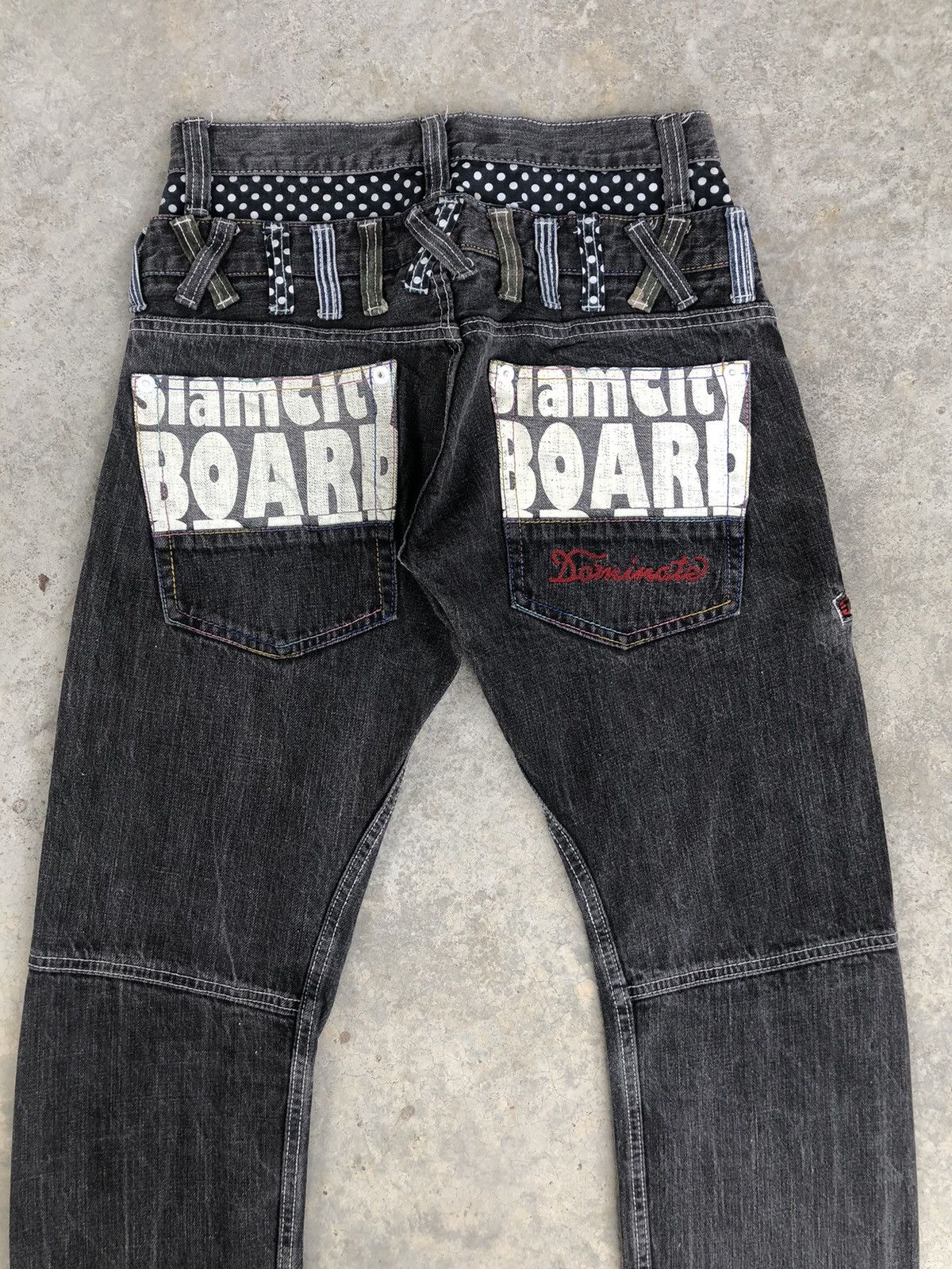 Hysteric Glamour Japanese Dominate Handcrafted Double Waist Embroidered Size US 29 - 9 Thumbnail