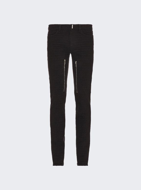 Givenchy o1mle0226 Slim Fit Denim Jeans in Black Size US 34 / EU 50 - 1 Thumbnail