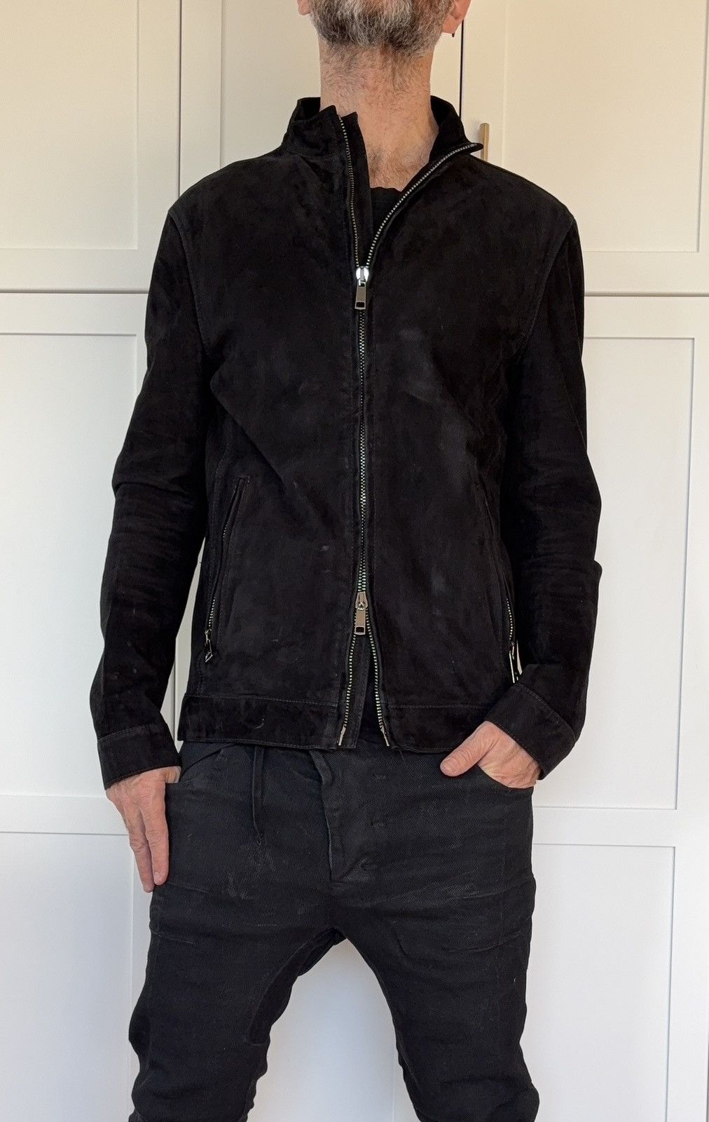 Tom Ford ARI SOHO BNWT Suede Leather Jacket Size US M / EU 48-50 / 2 - 6 Thumbnail